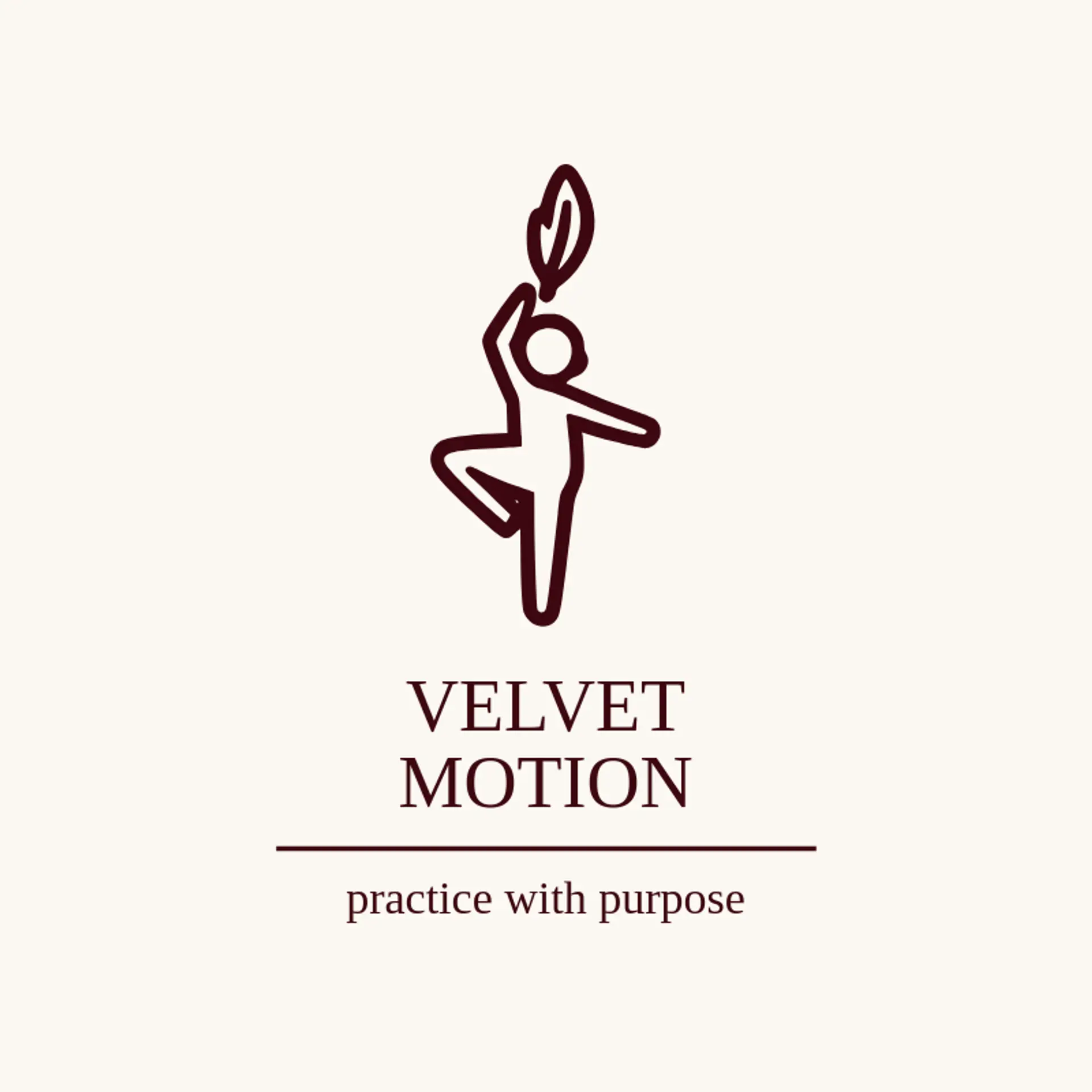Velvet Motion logo for dancer