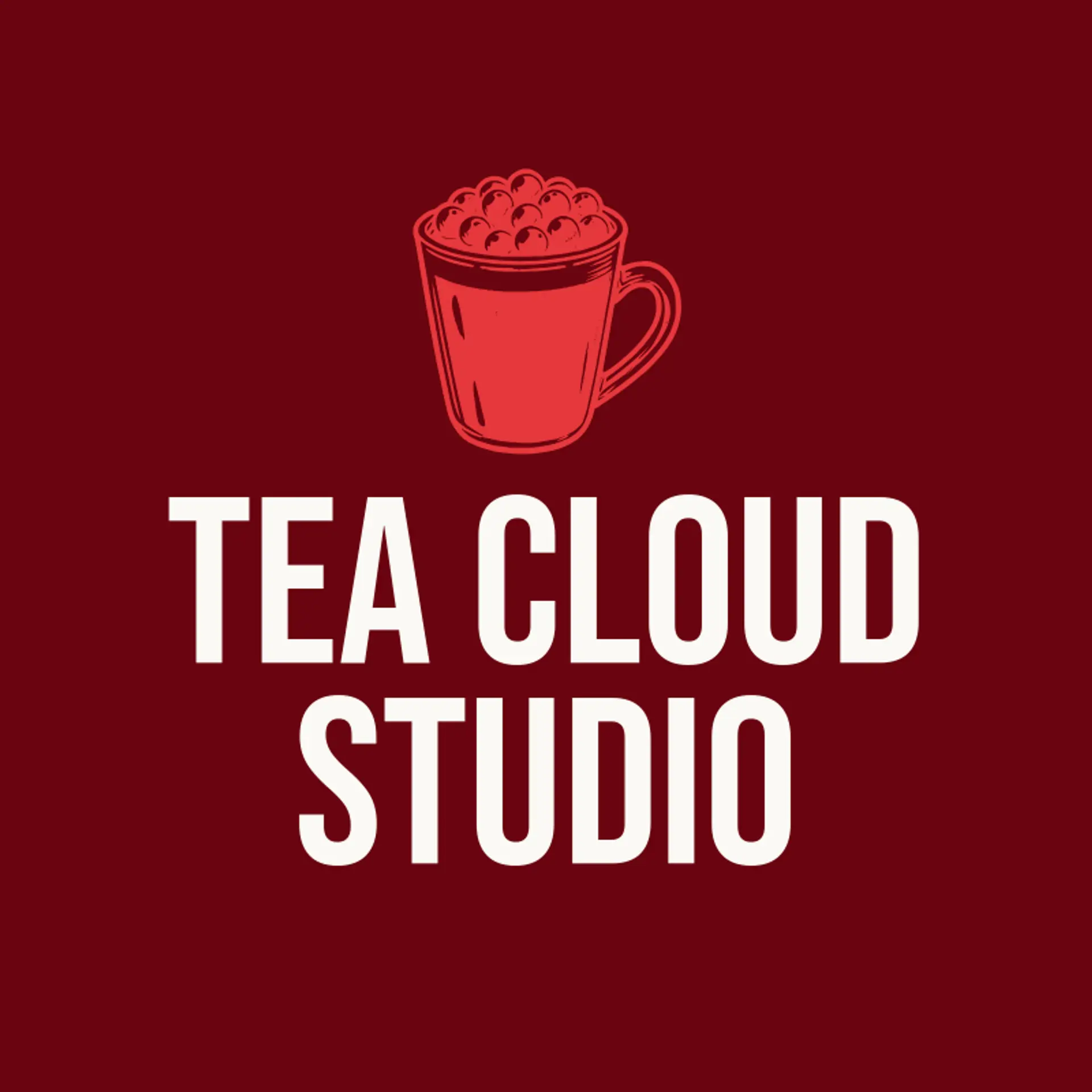 Tea Cloud Studio logo for milk tea