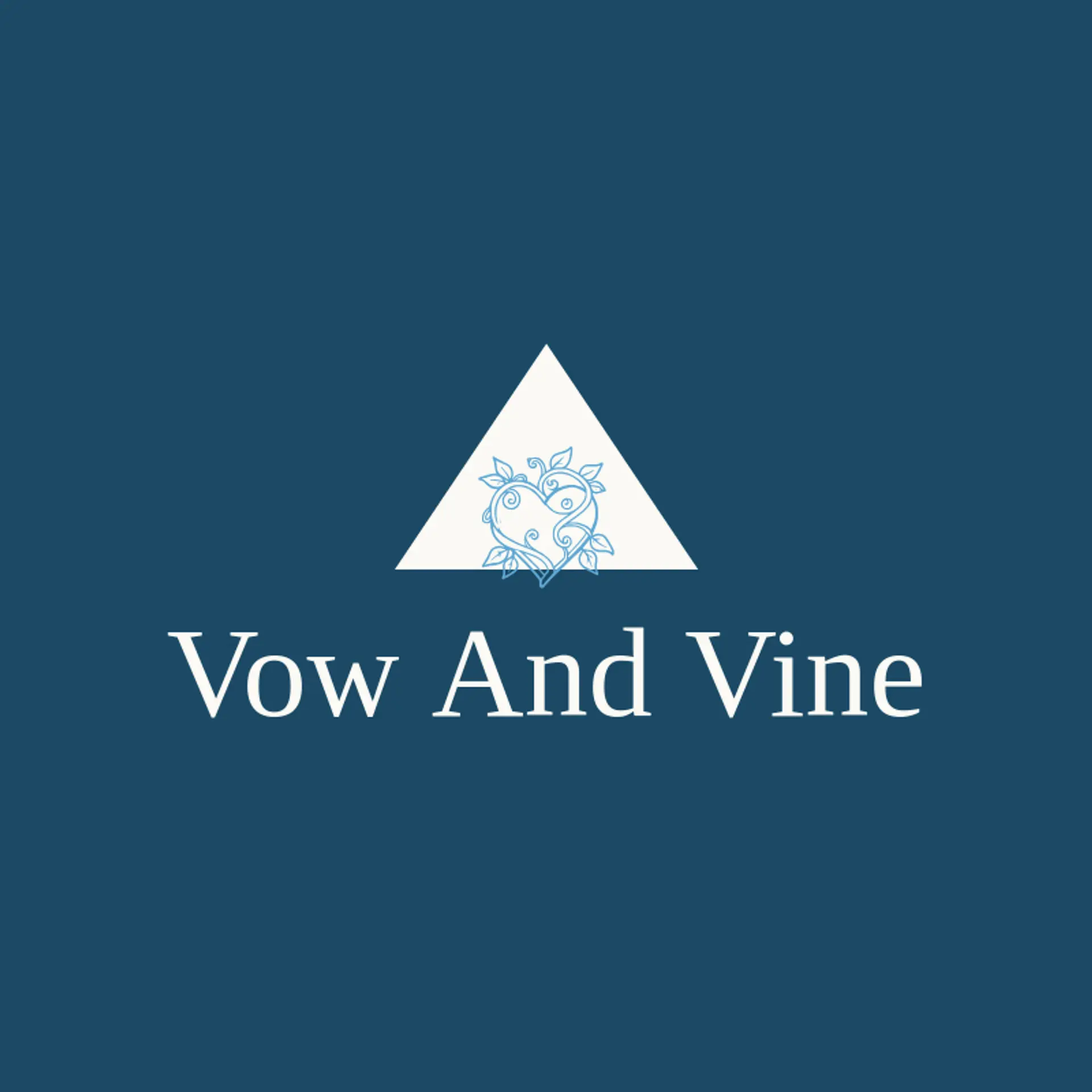 Vow and Vine logo for lover