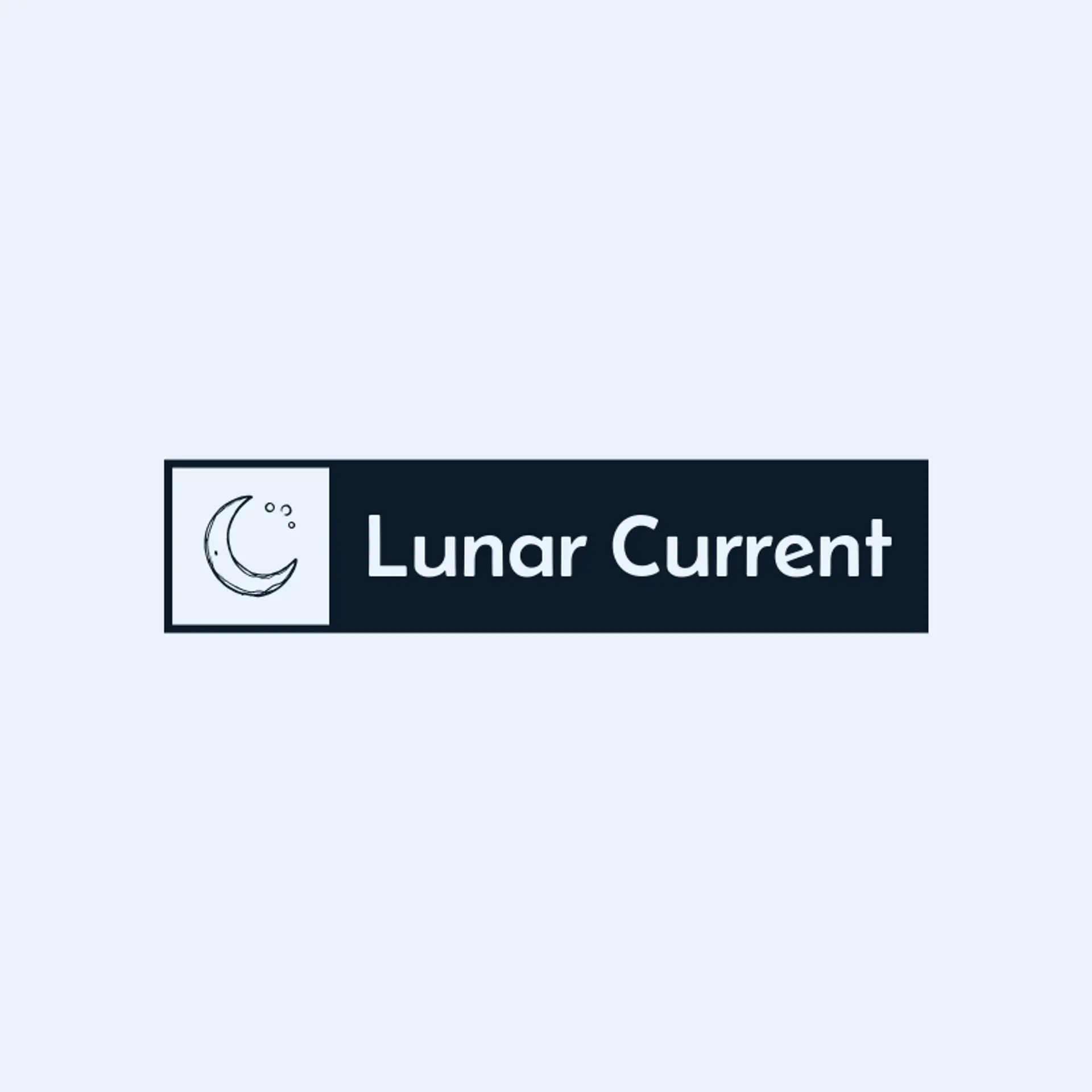 Lunar Current logo for space