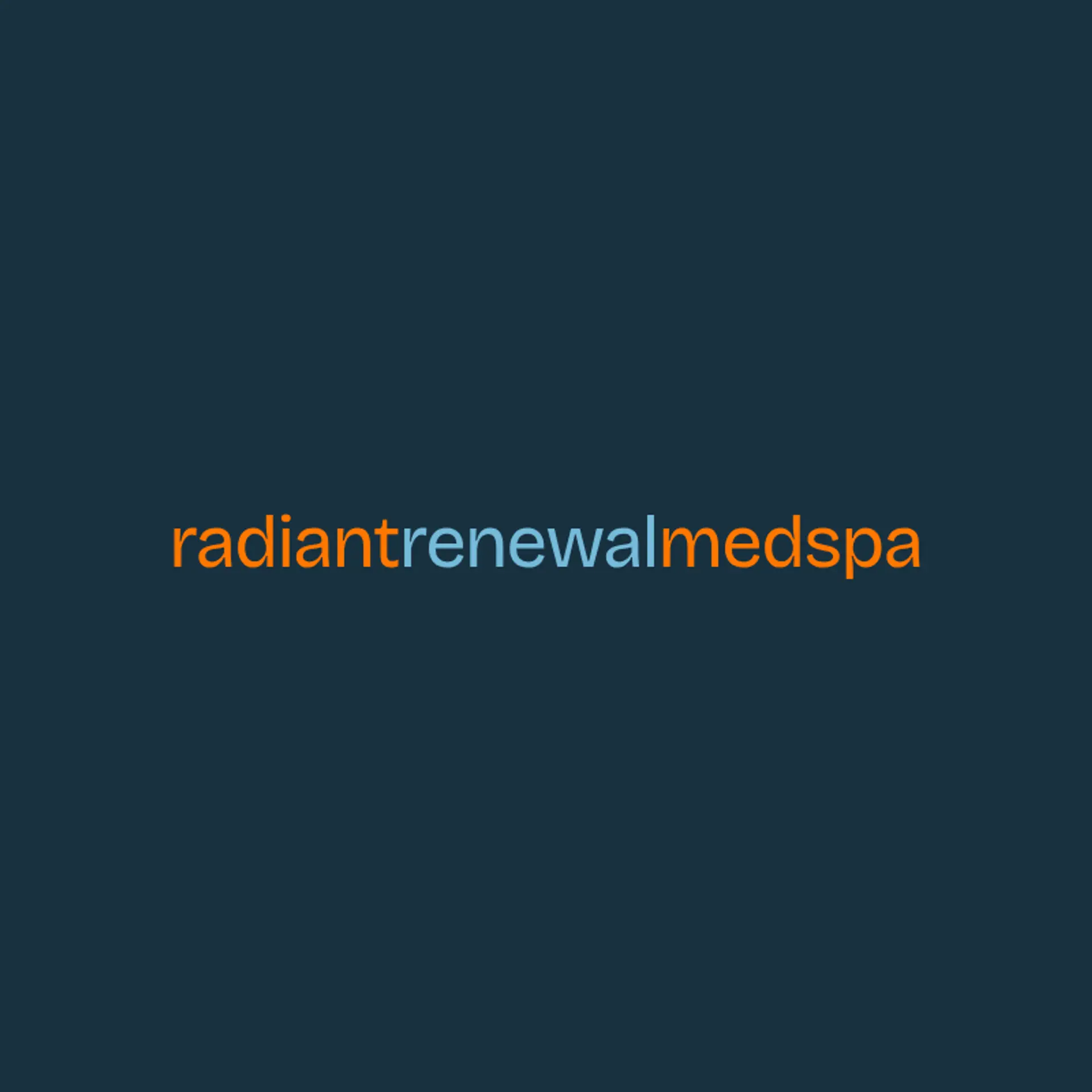 Radiant Renewal MedSpa logo for medical spa