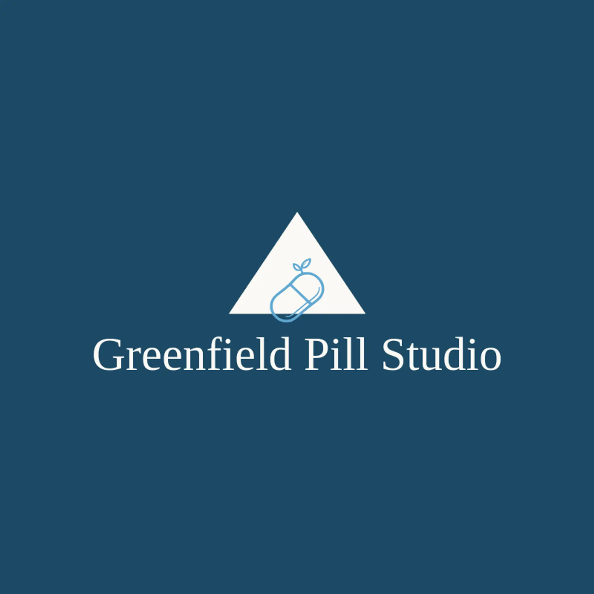 Greenfield Pill Studio logo for pill