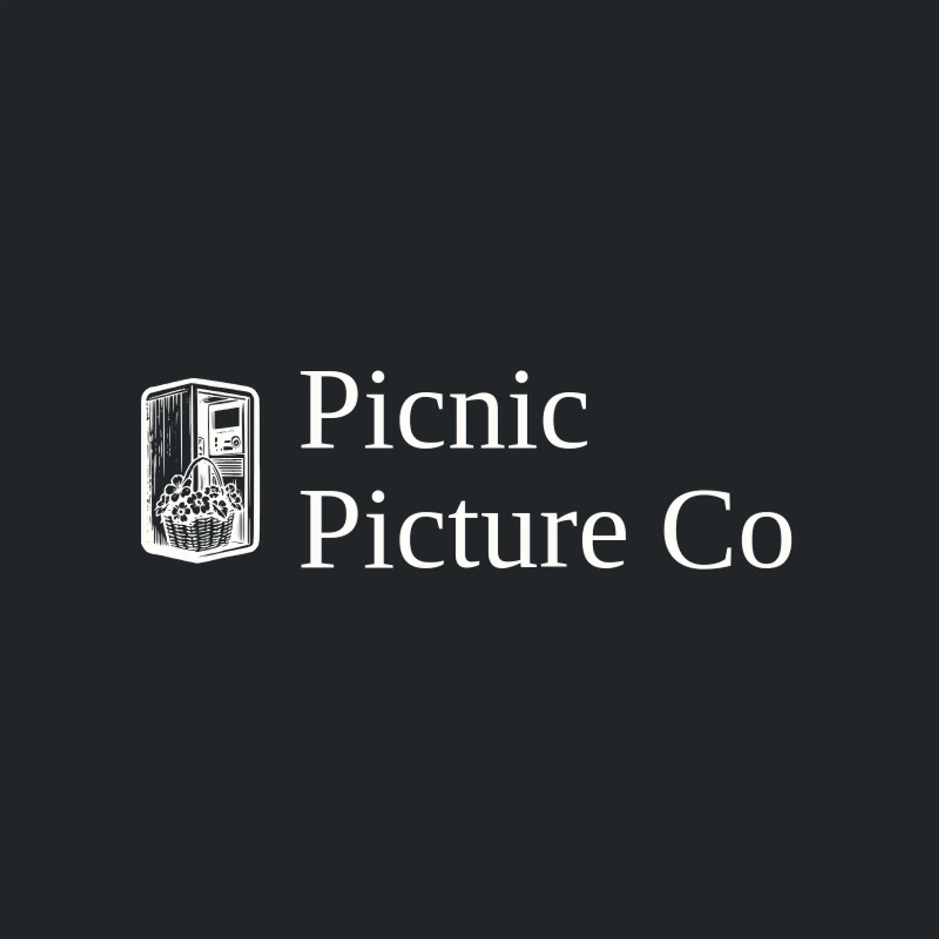 Picnic Picture Co logo for photo booth