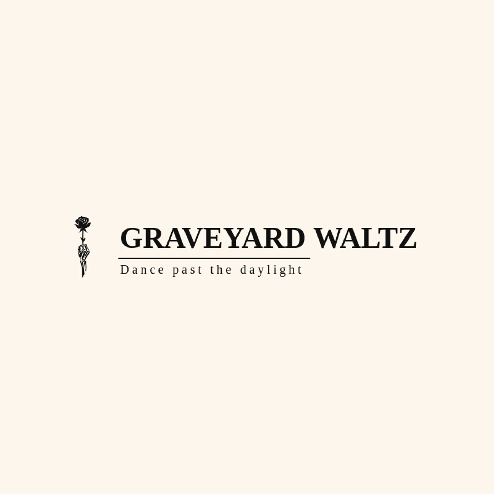 Graveyard Waltz logo for goth