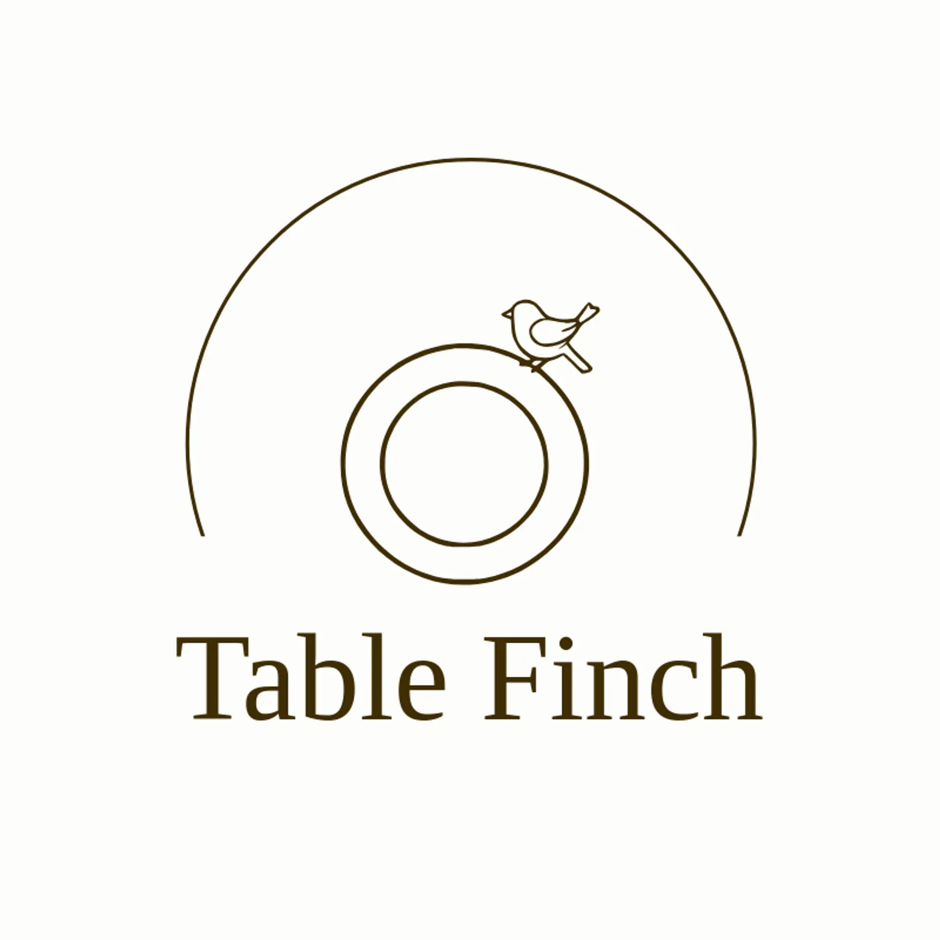 Table Finch logo for foodie