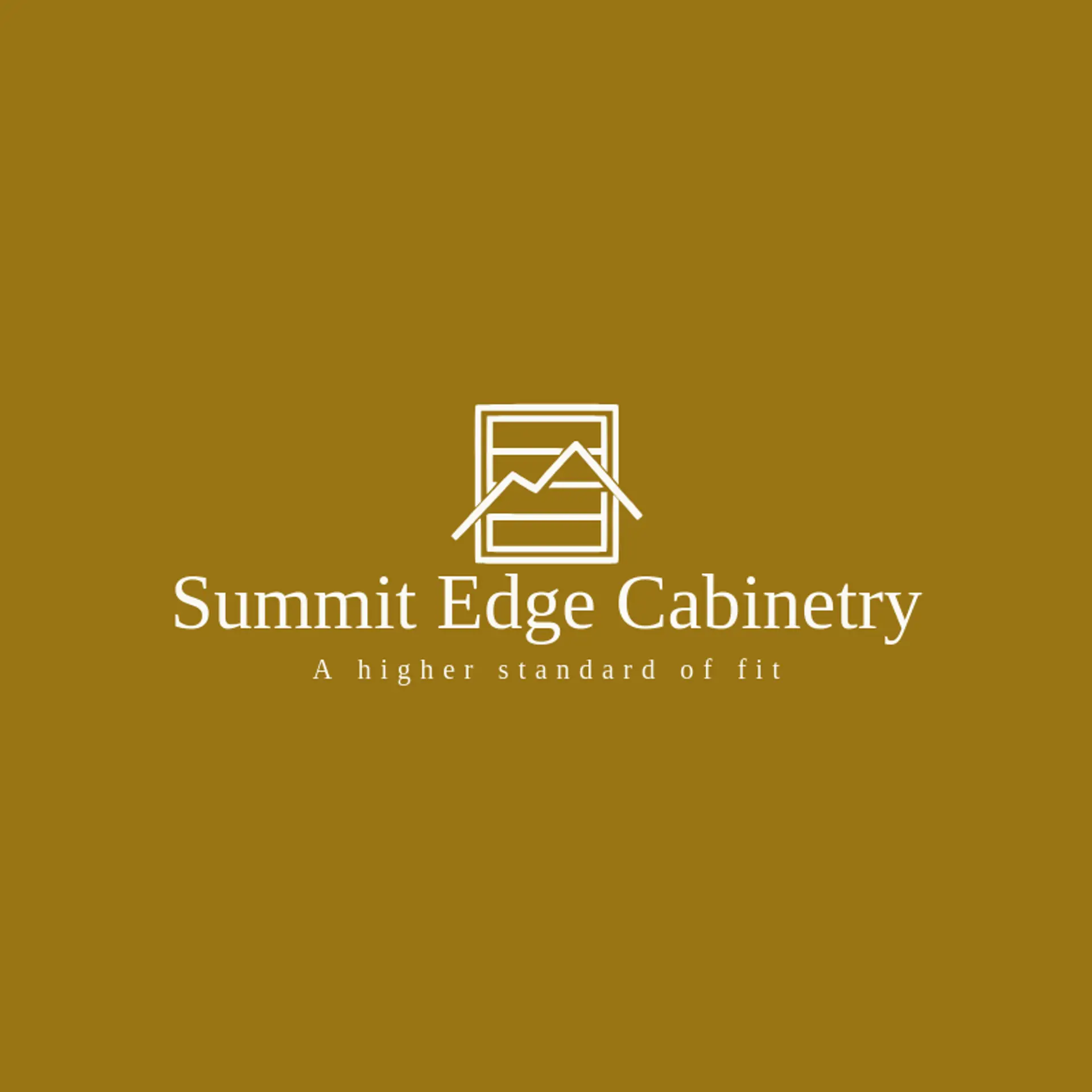 Summit Edge Cabinetry logo for cabinet