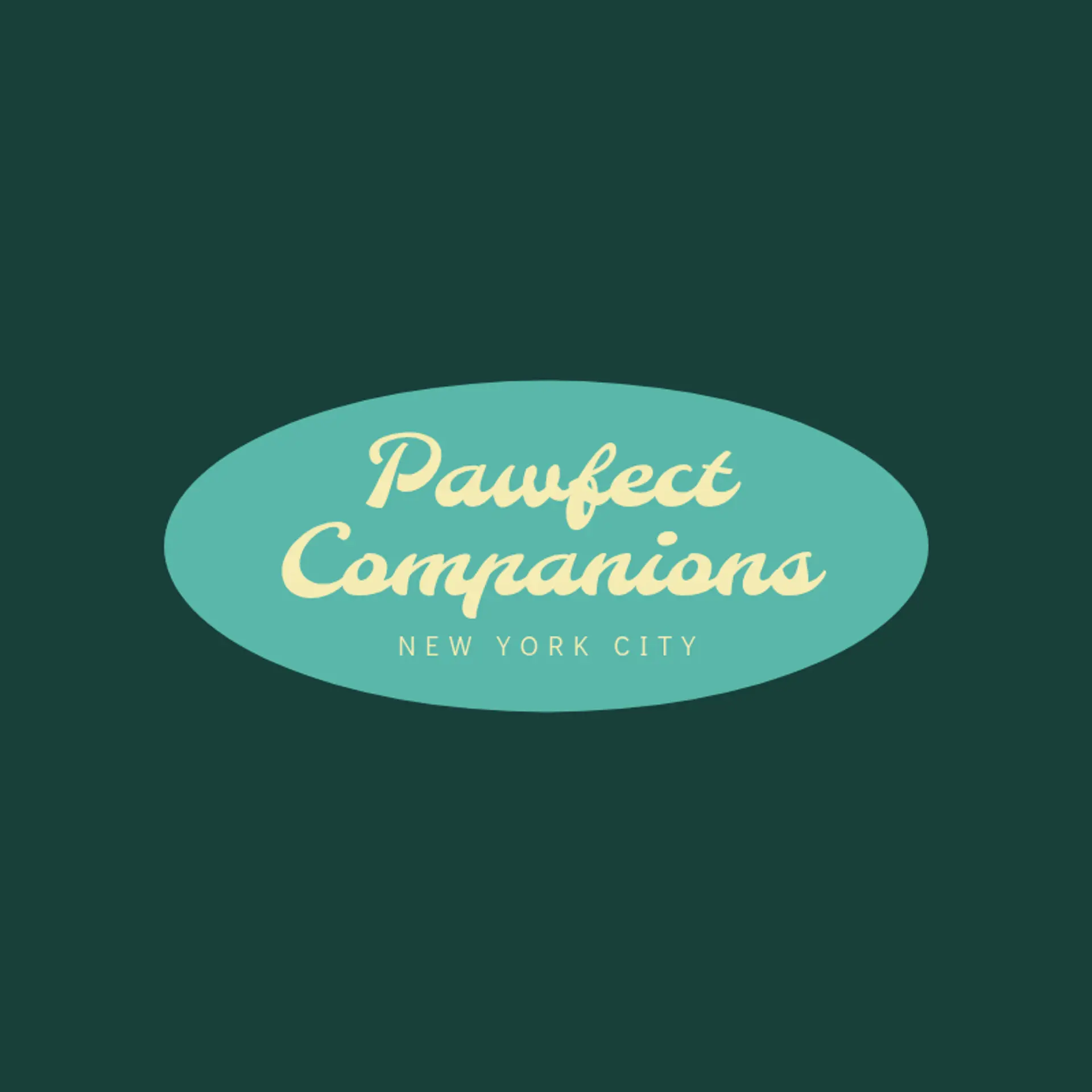 Pawfect Companions logo for pet care
