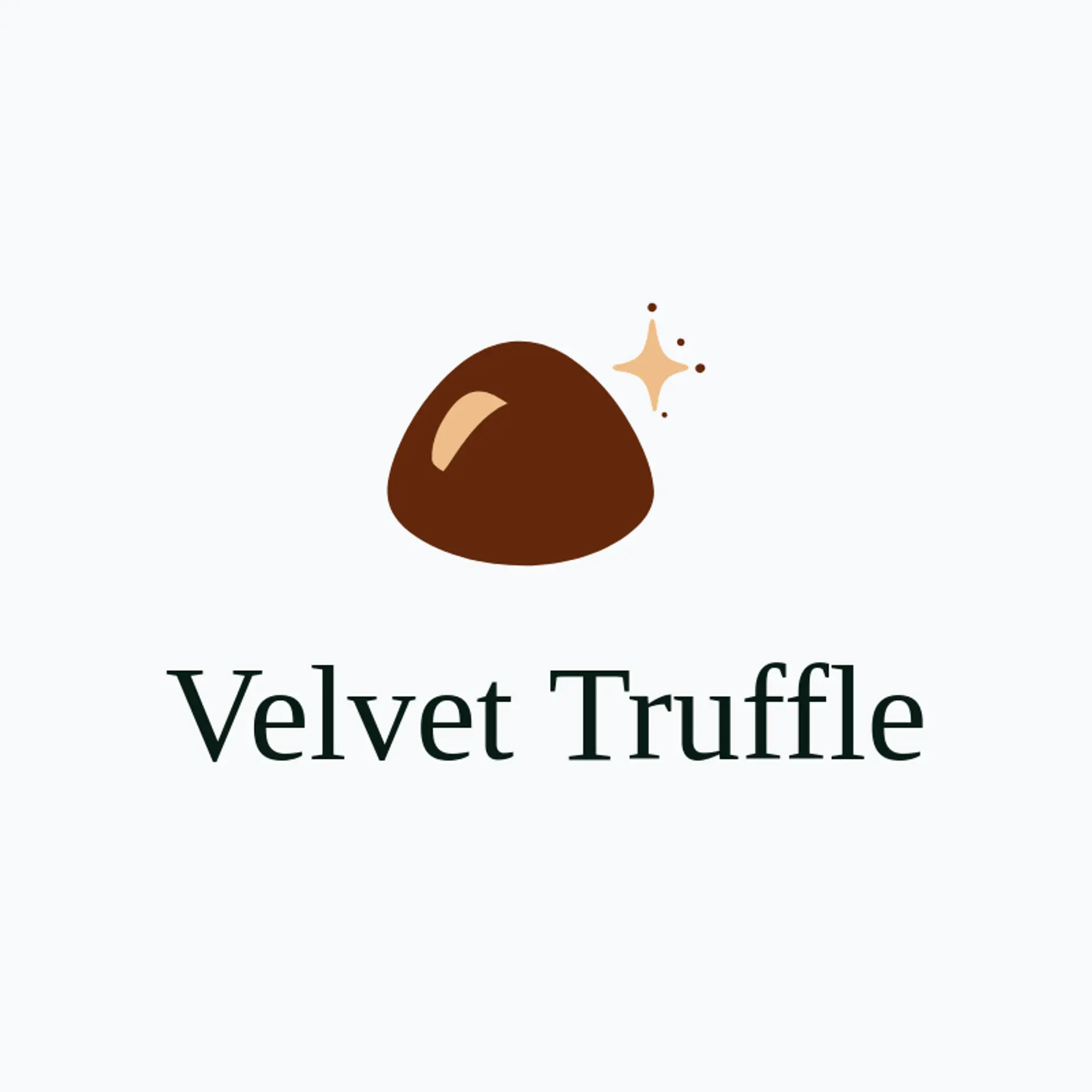 Velvet Truffle logo for sweet