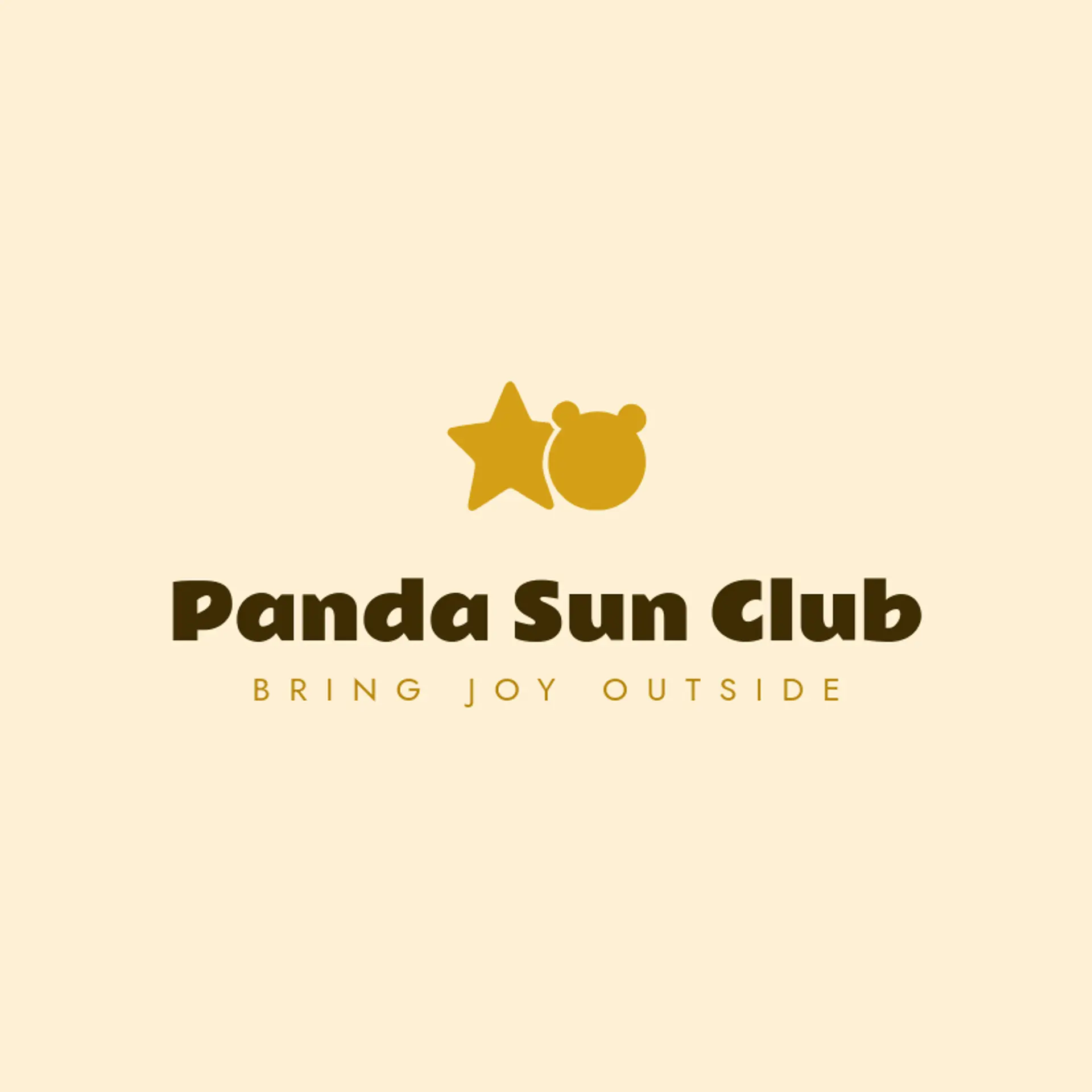 Panda Sun Club logo for panda