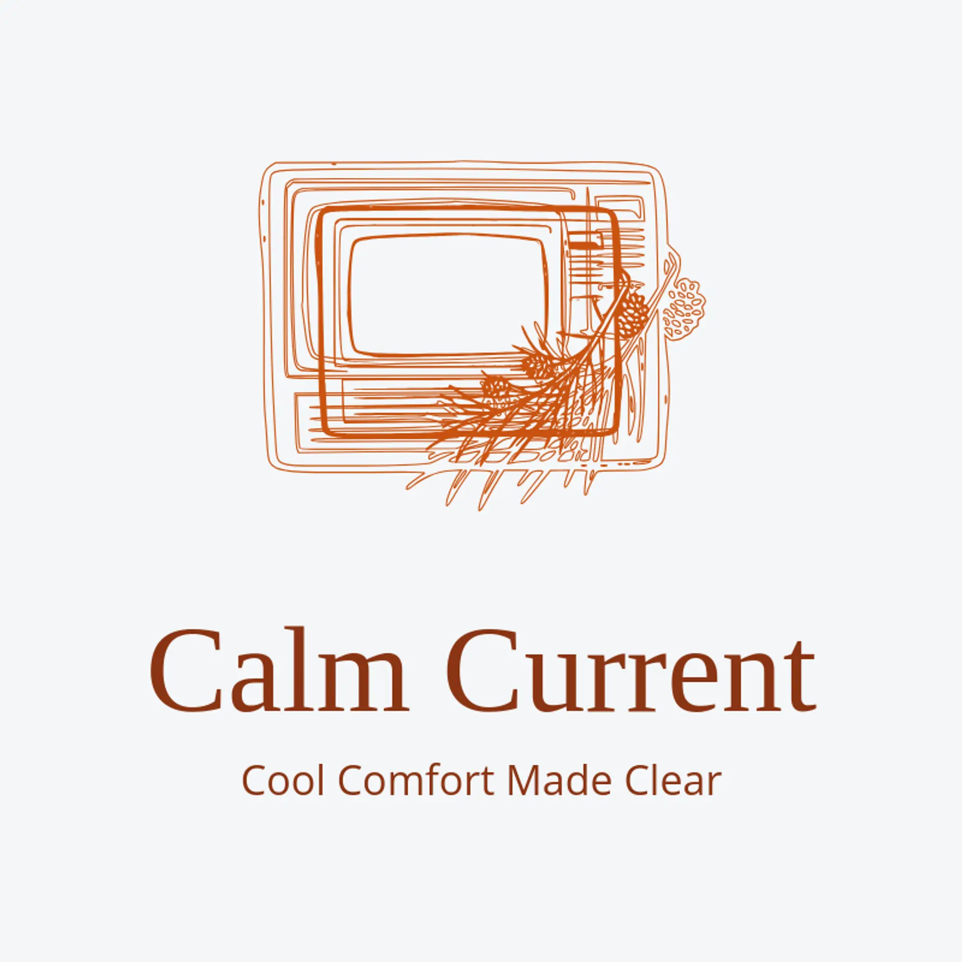 Calm Current logo for air conditioning