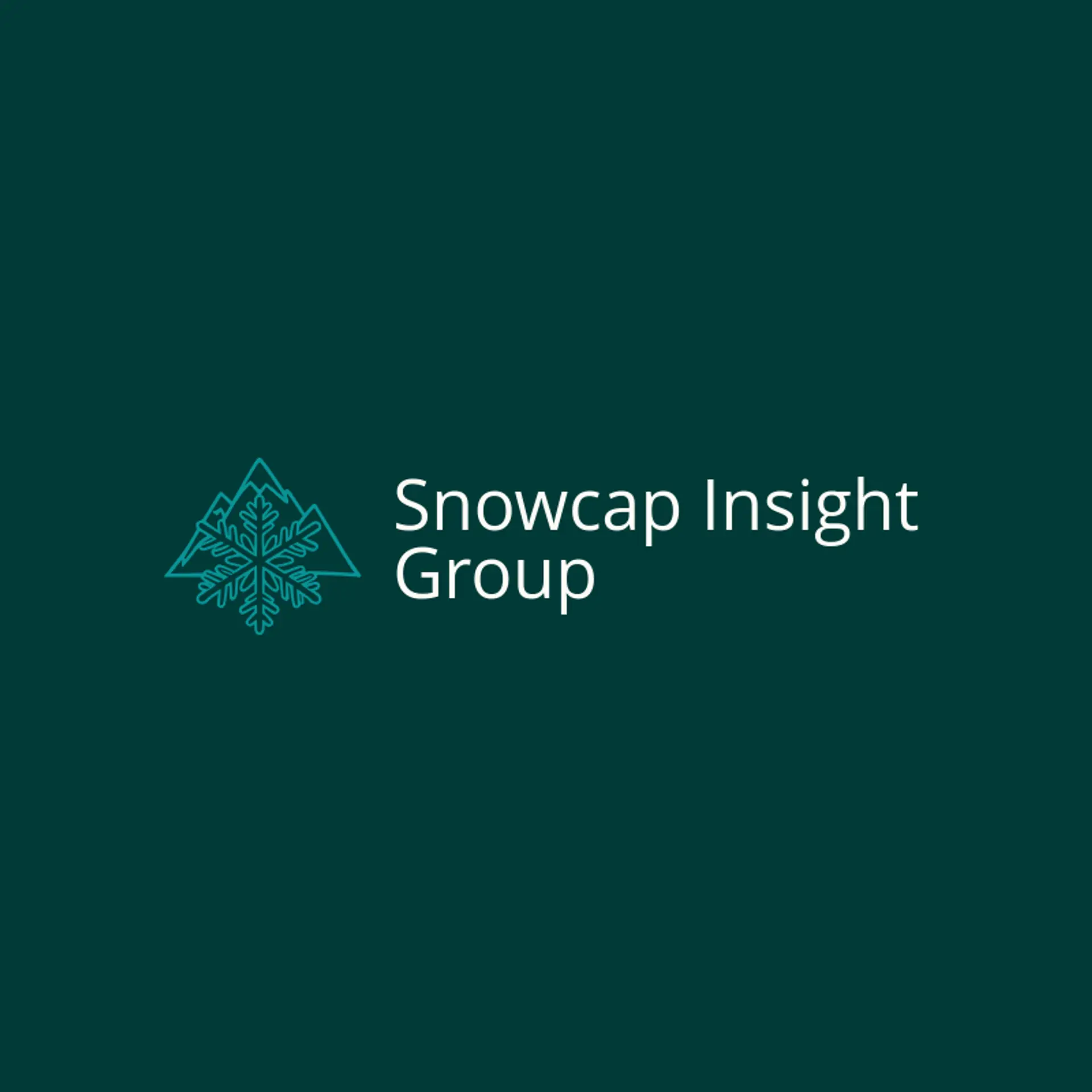 Snowcap Insight Group logo for snowflake