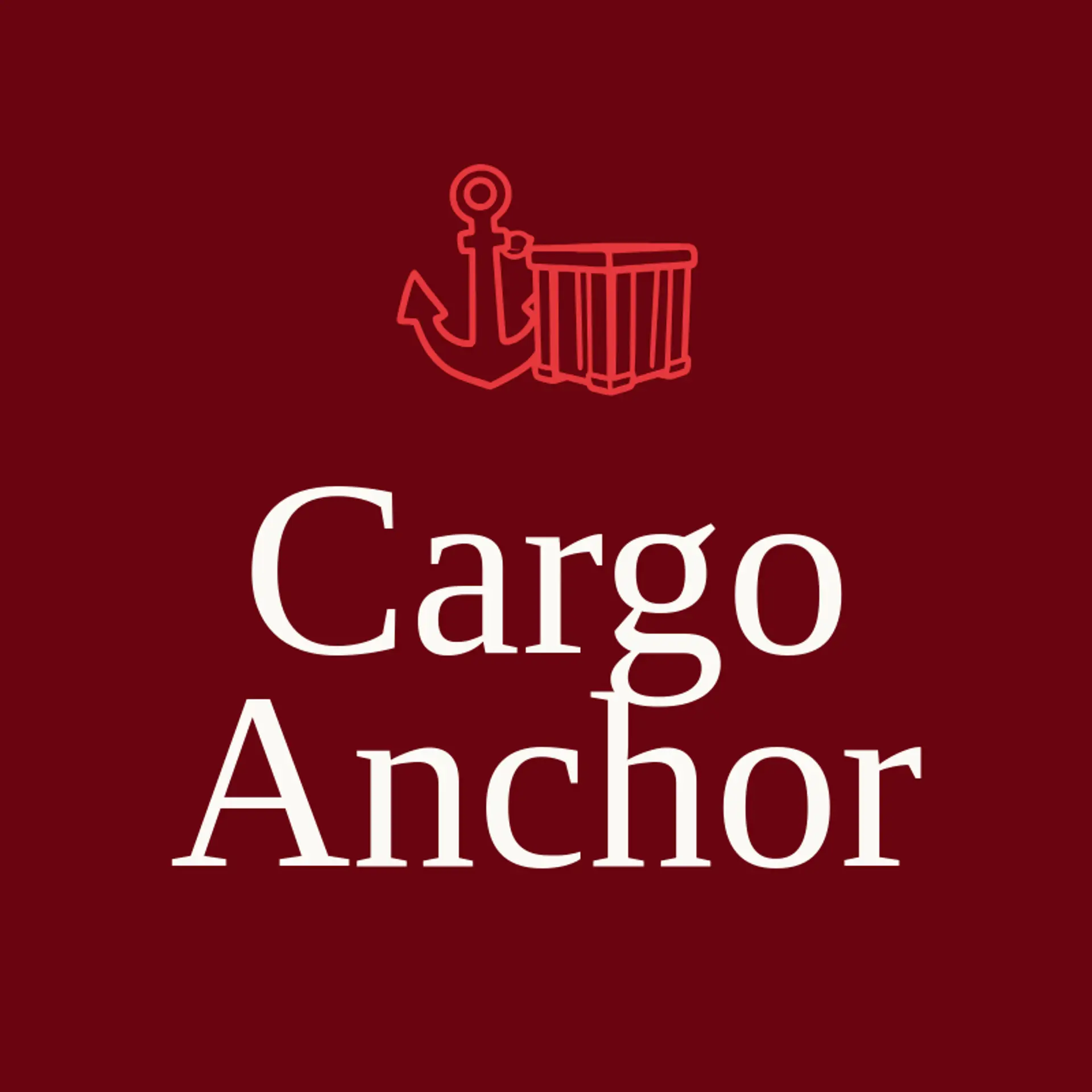 Cargo Anchor logo for shipping