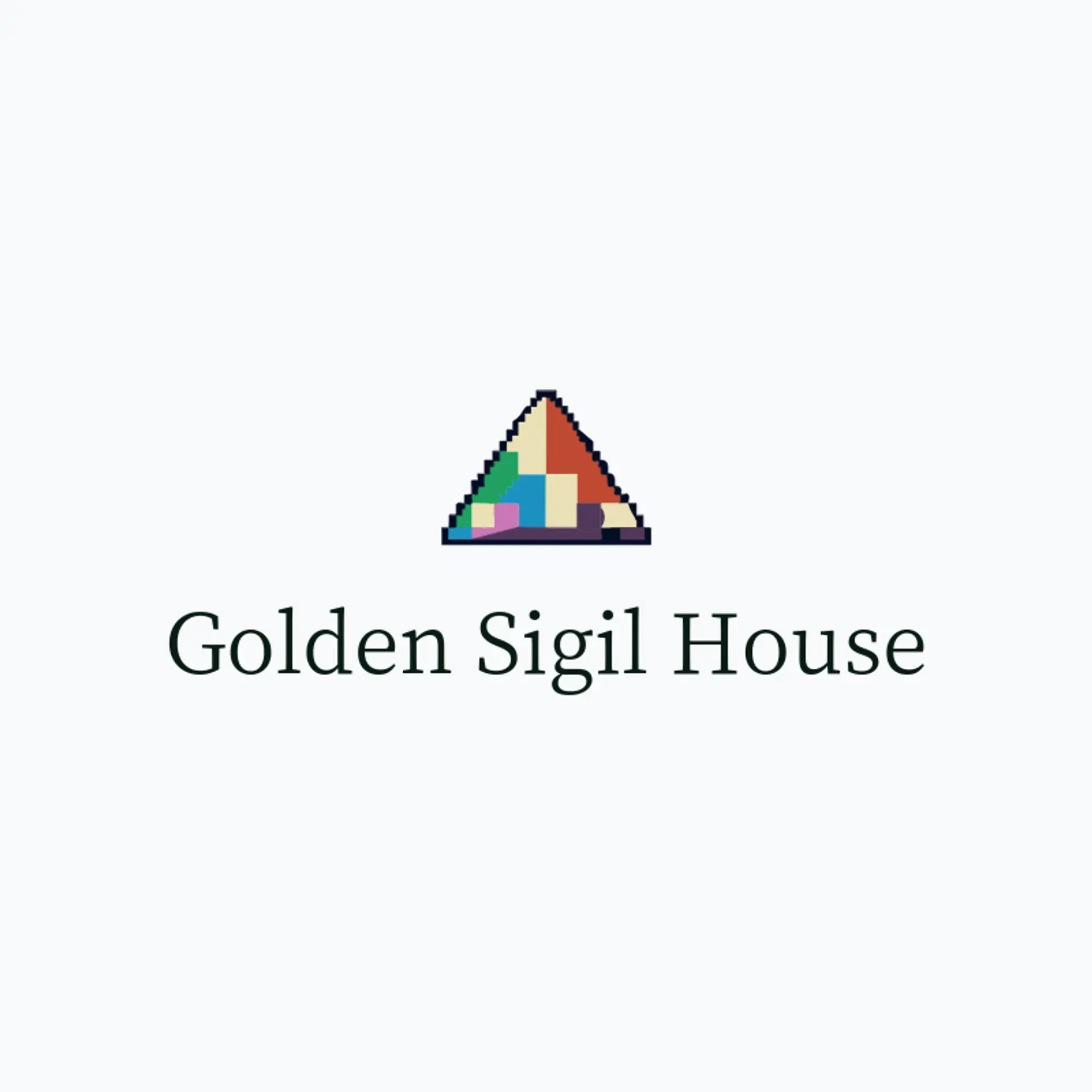 Golden Sigil House logo for illuminati