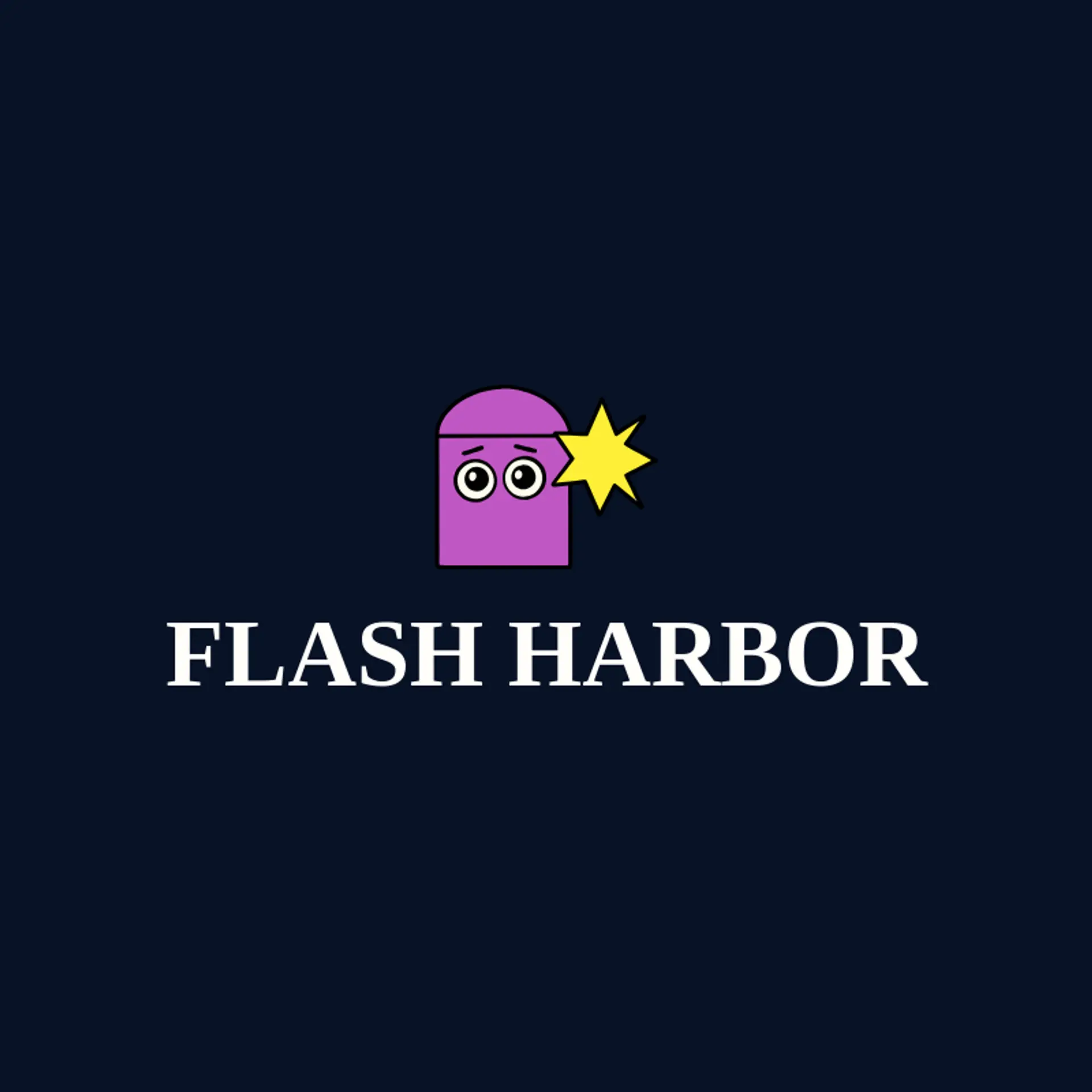 Flash Harbor logo for photo booth