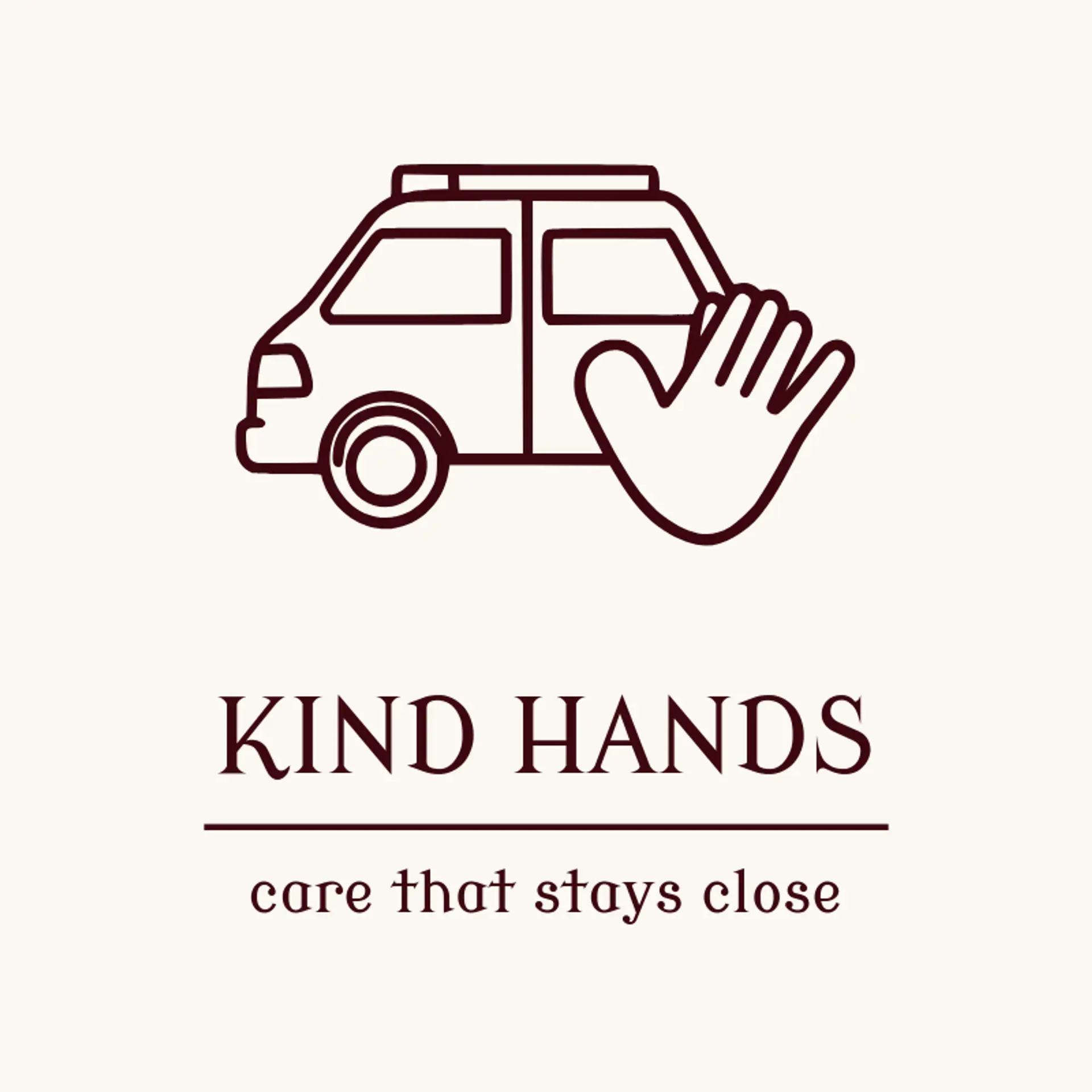 Kind Hands logo for ambulance