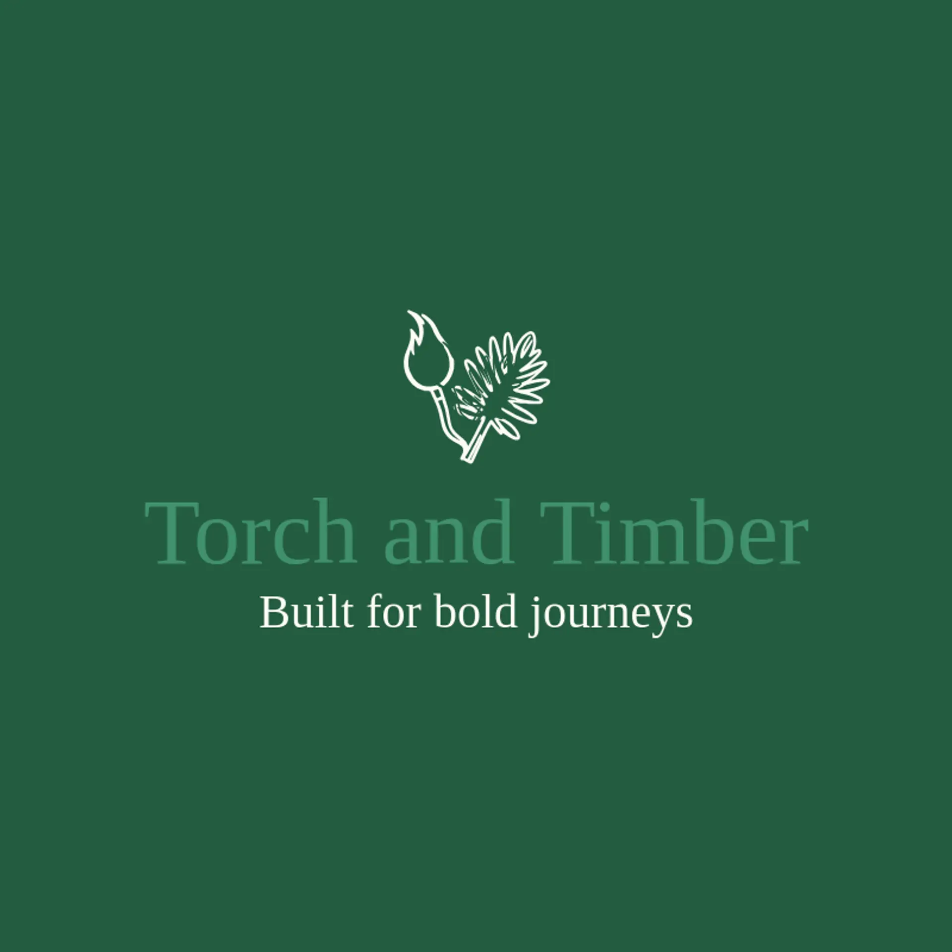 Torch and Timber logo for torch
