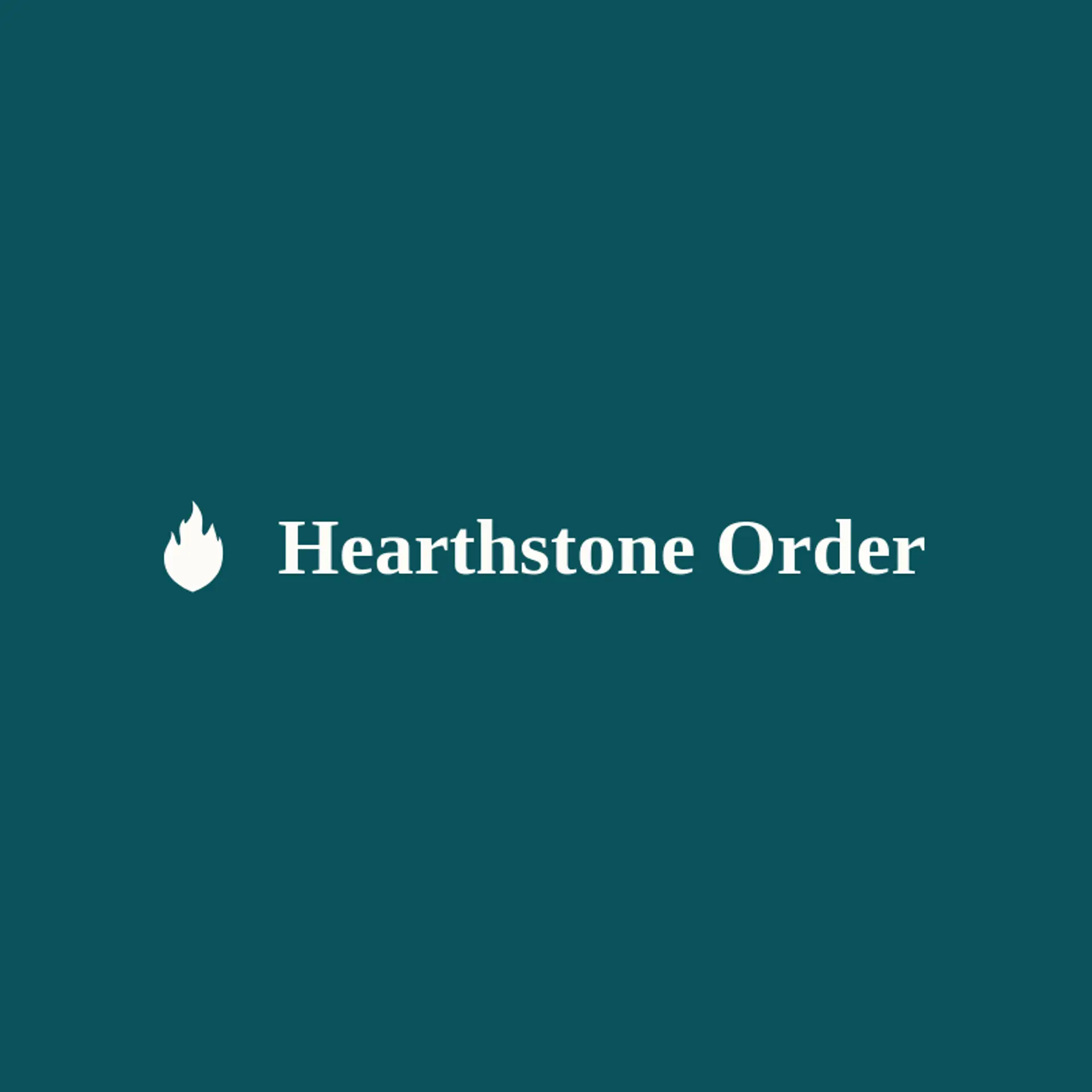 Hearthstone Order logo for coat of arms