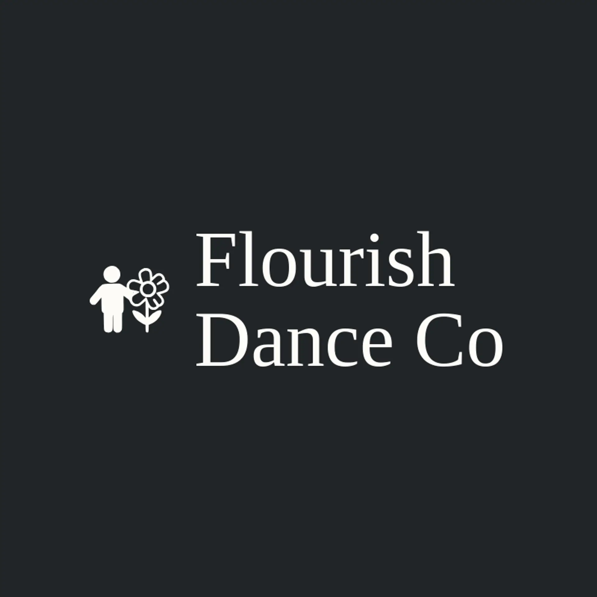 Flourish Dance Co logo for dancer
