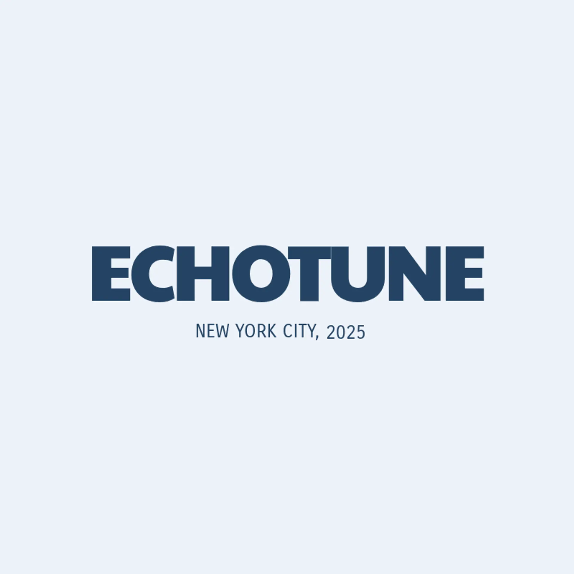 EchoTune logo for music app