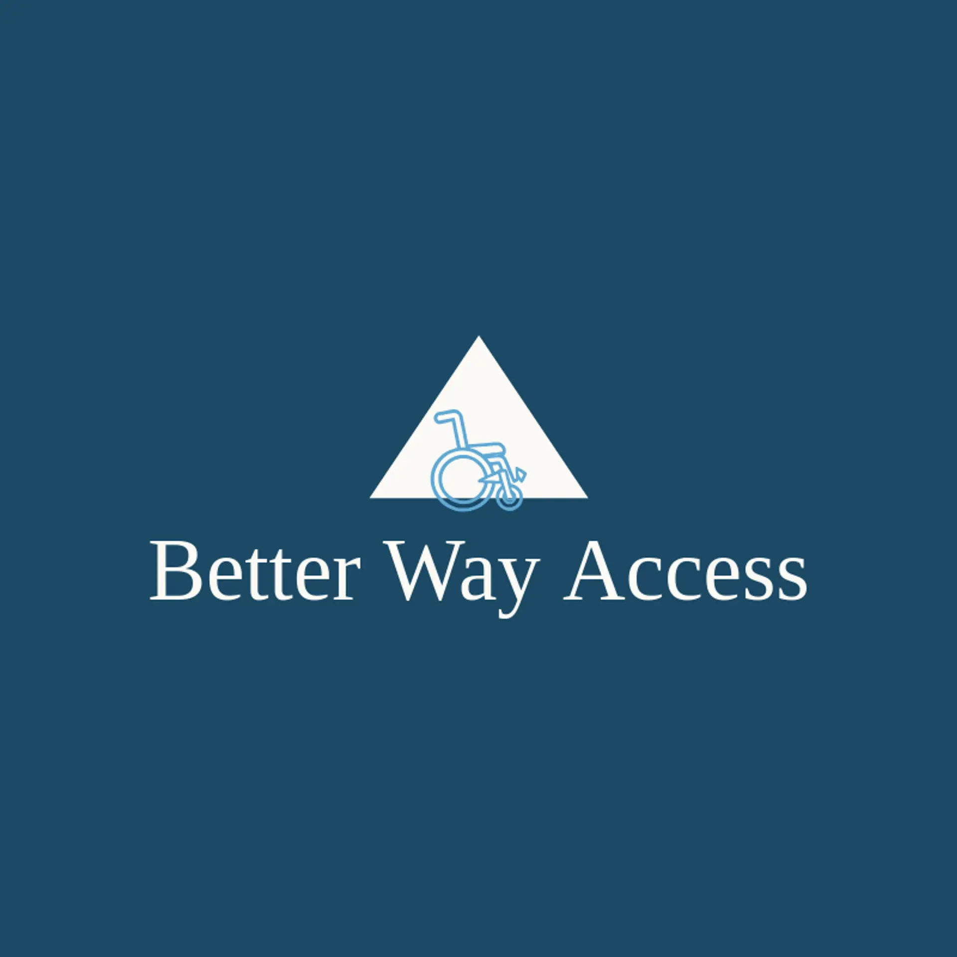 Better Way Access logo for wheelchair