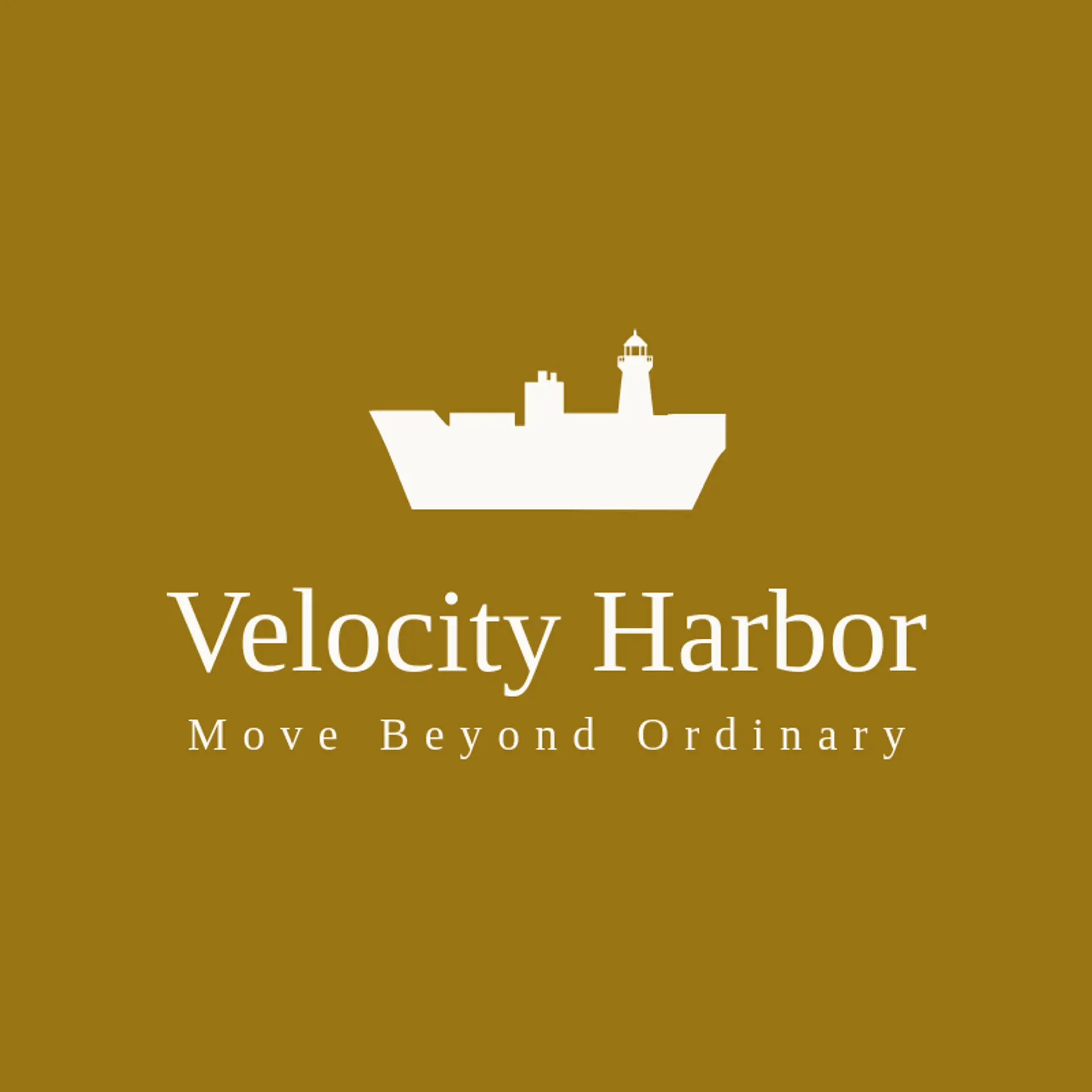 Velocity Harbor logo for transportation