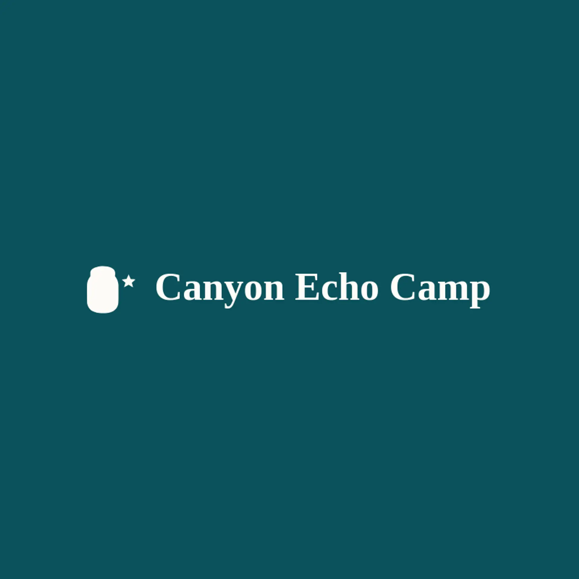 Canyon Echo Camp logo for camp