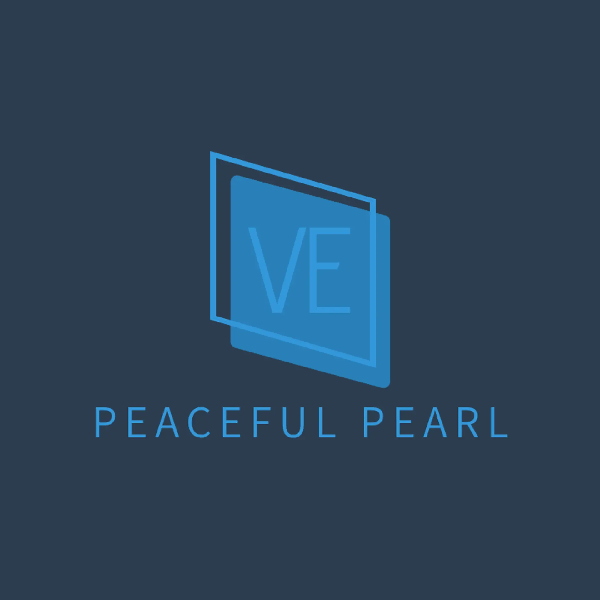 Peaceful Pearl logo for beauty spa