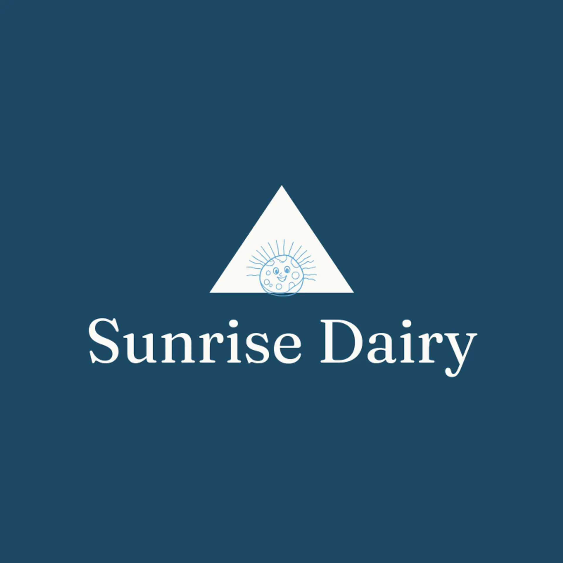 Sunrise Dairy logo for cheese