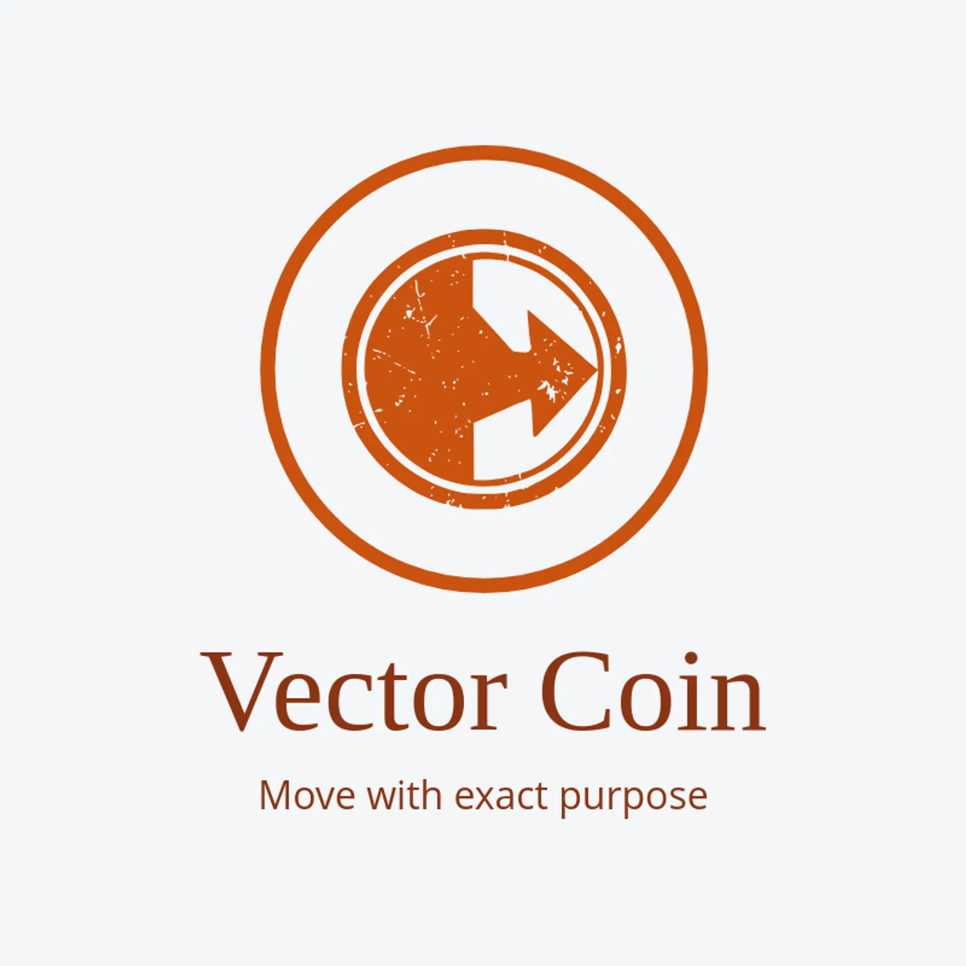Vector Coin logo for cryptocurrency