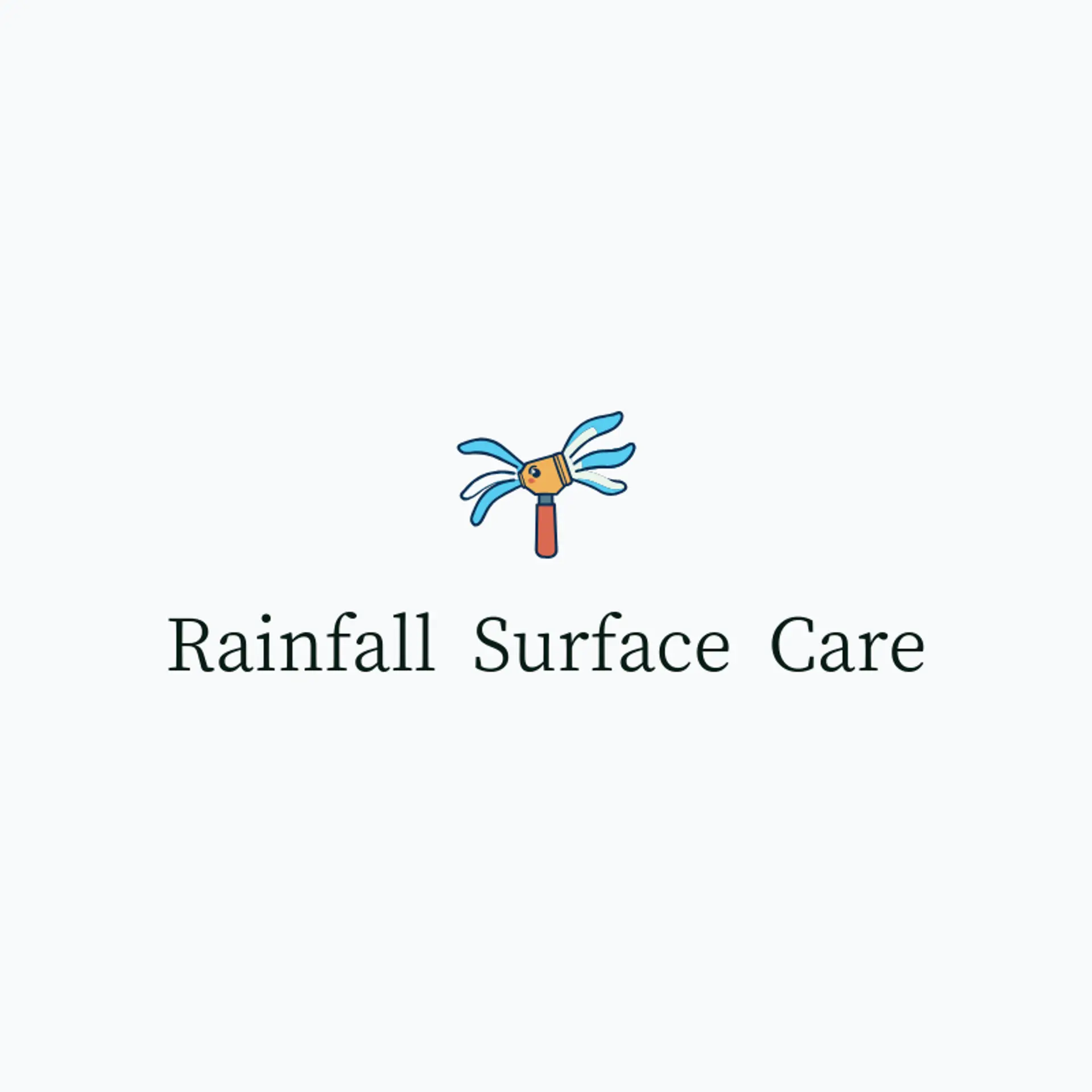 Rainfall Surface Care logo for pressure wash
