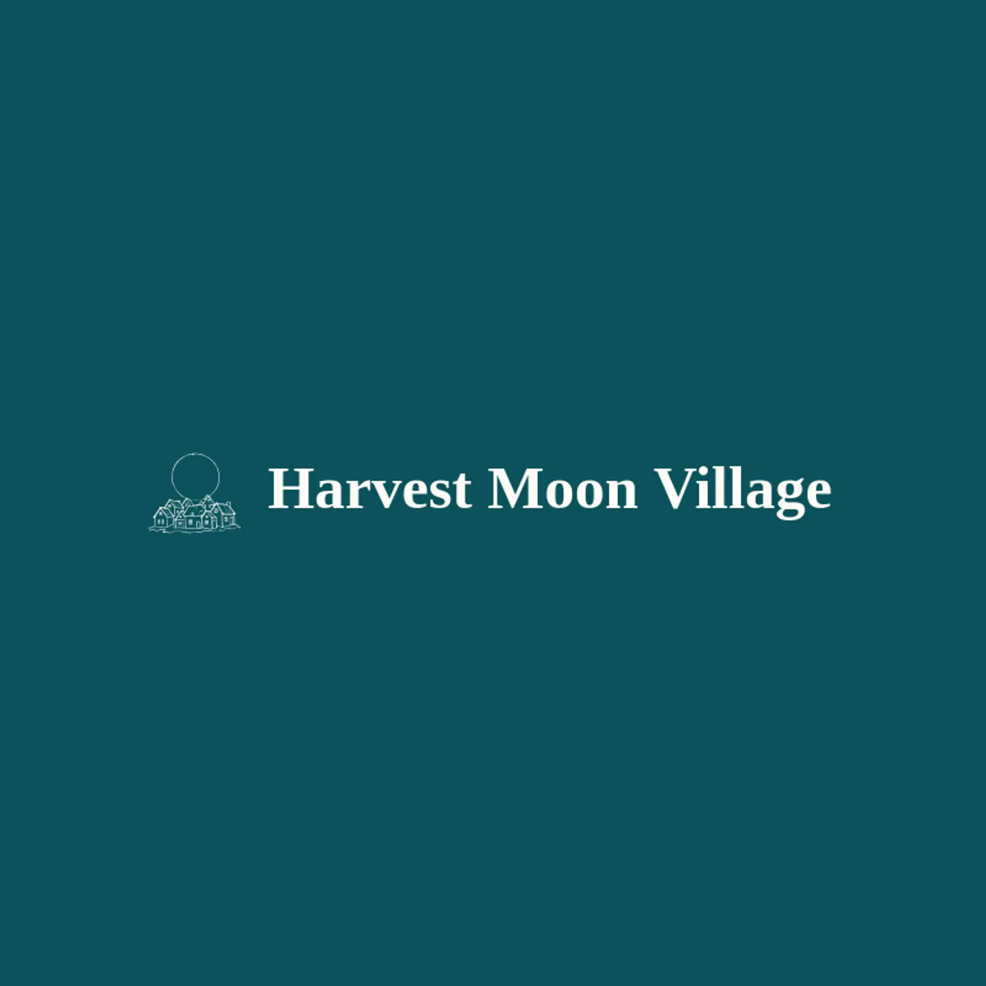 Harvest Moon Village logo for village
