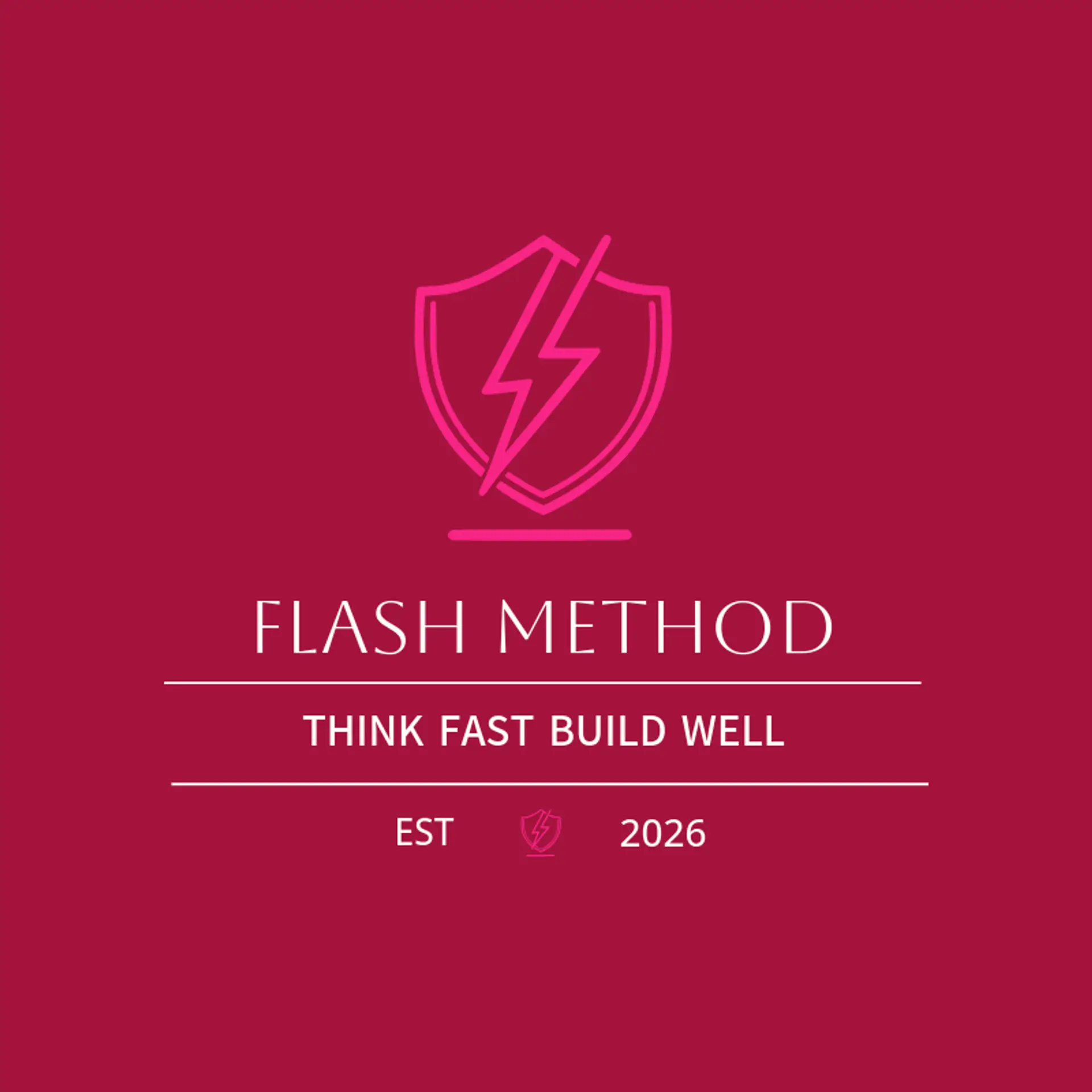 Flash Method logo for hacker