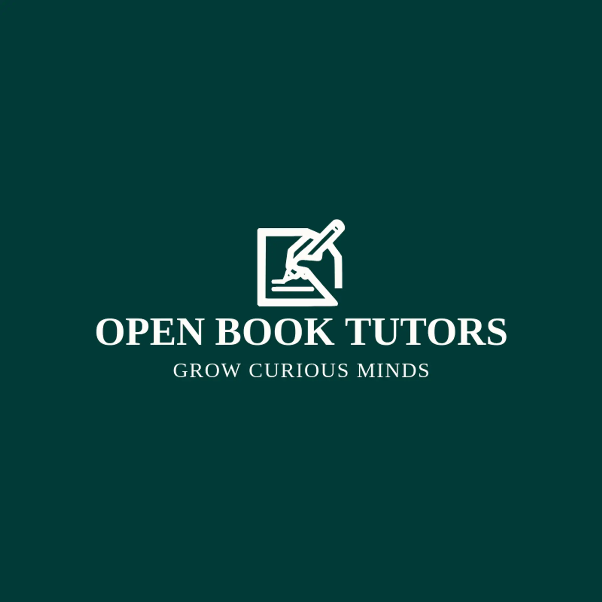 Open Book Tutors logo for teaching
