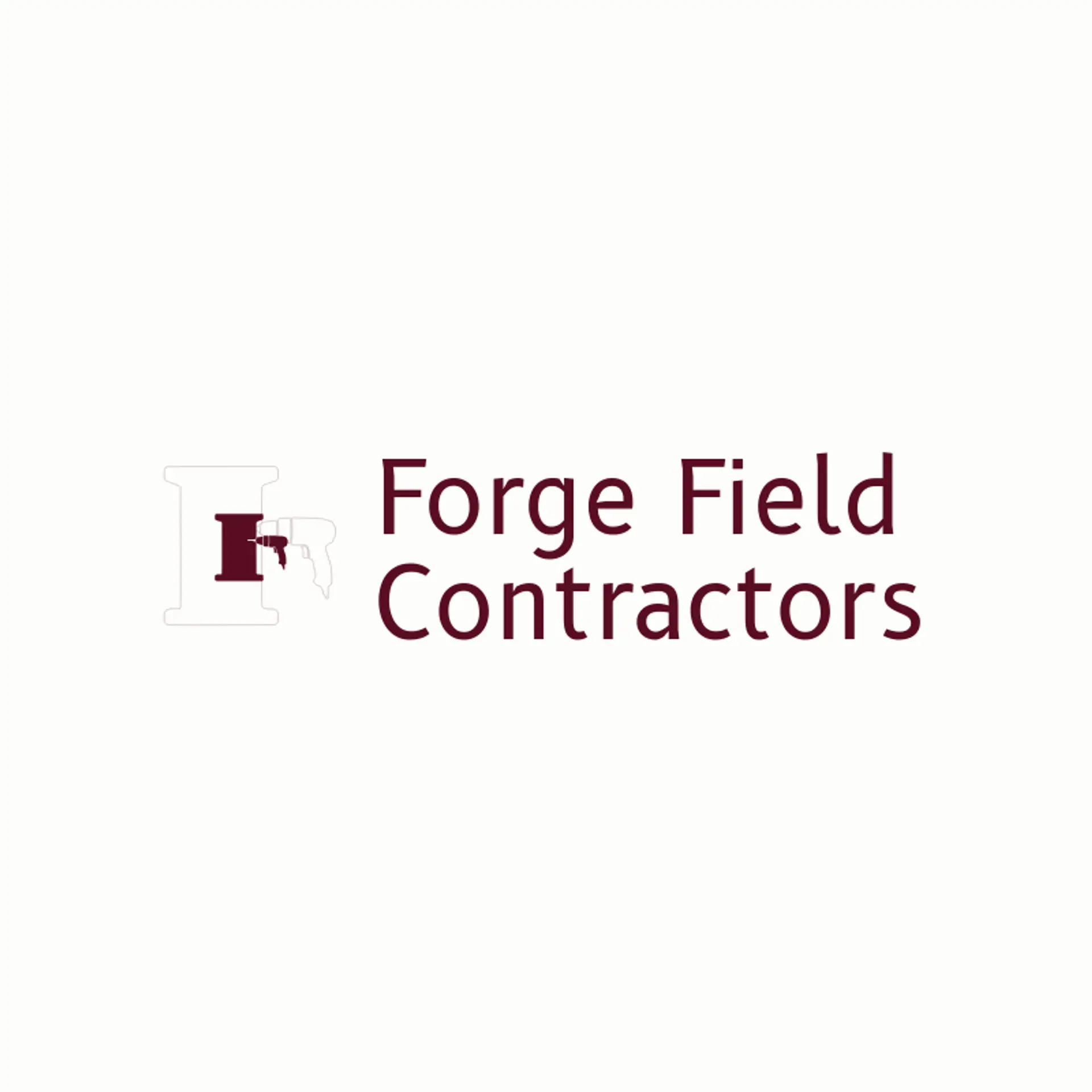 Forge Field Contractors logo for construction company