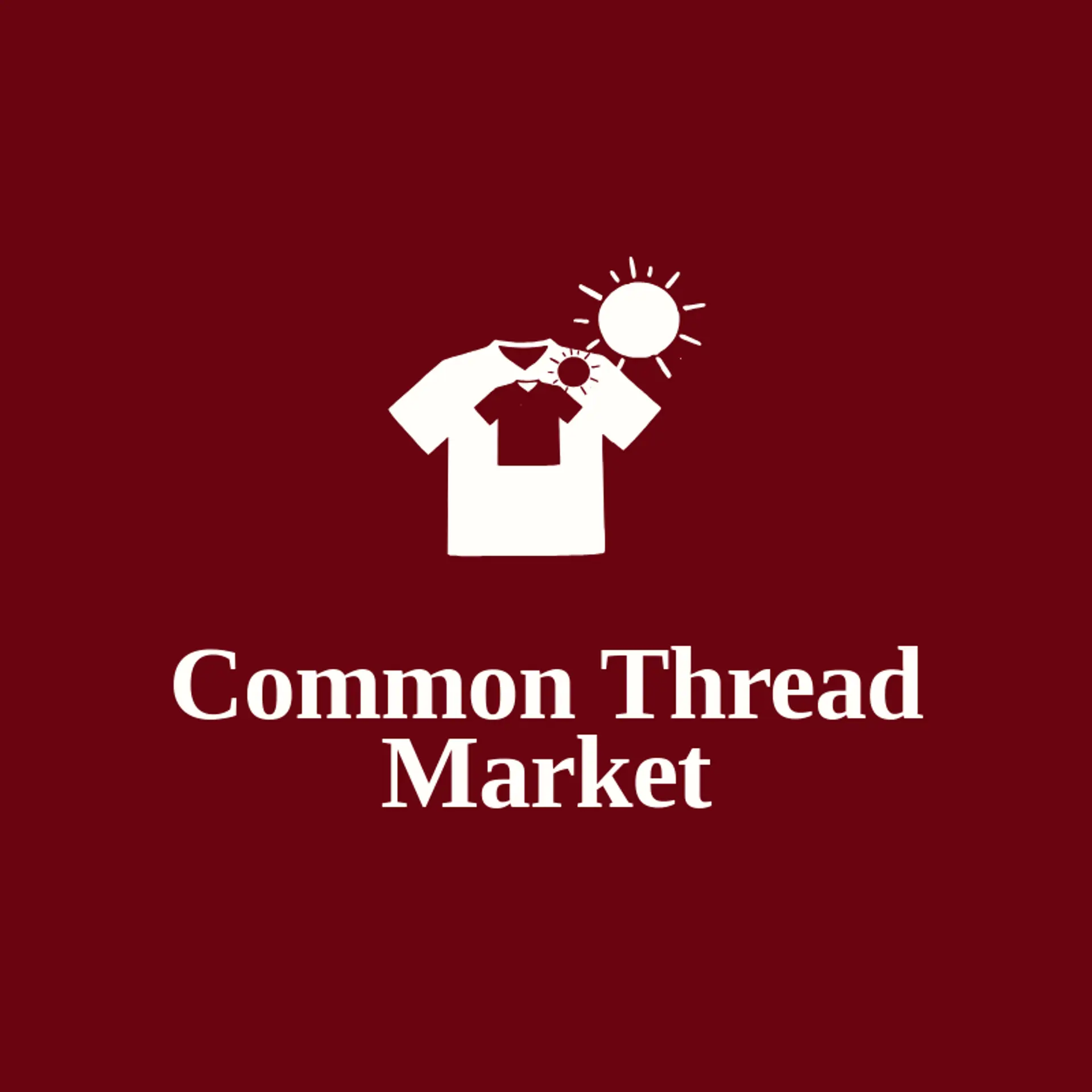 Common Thread Market logo for apparel