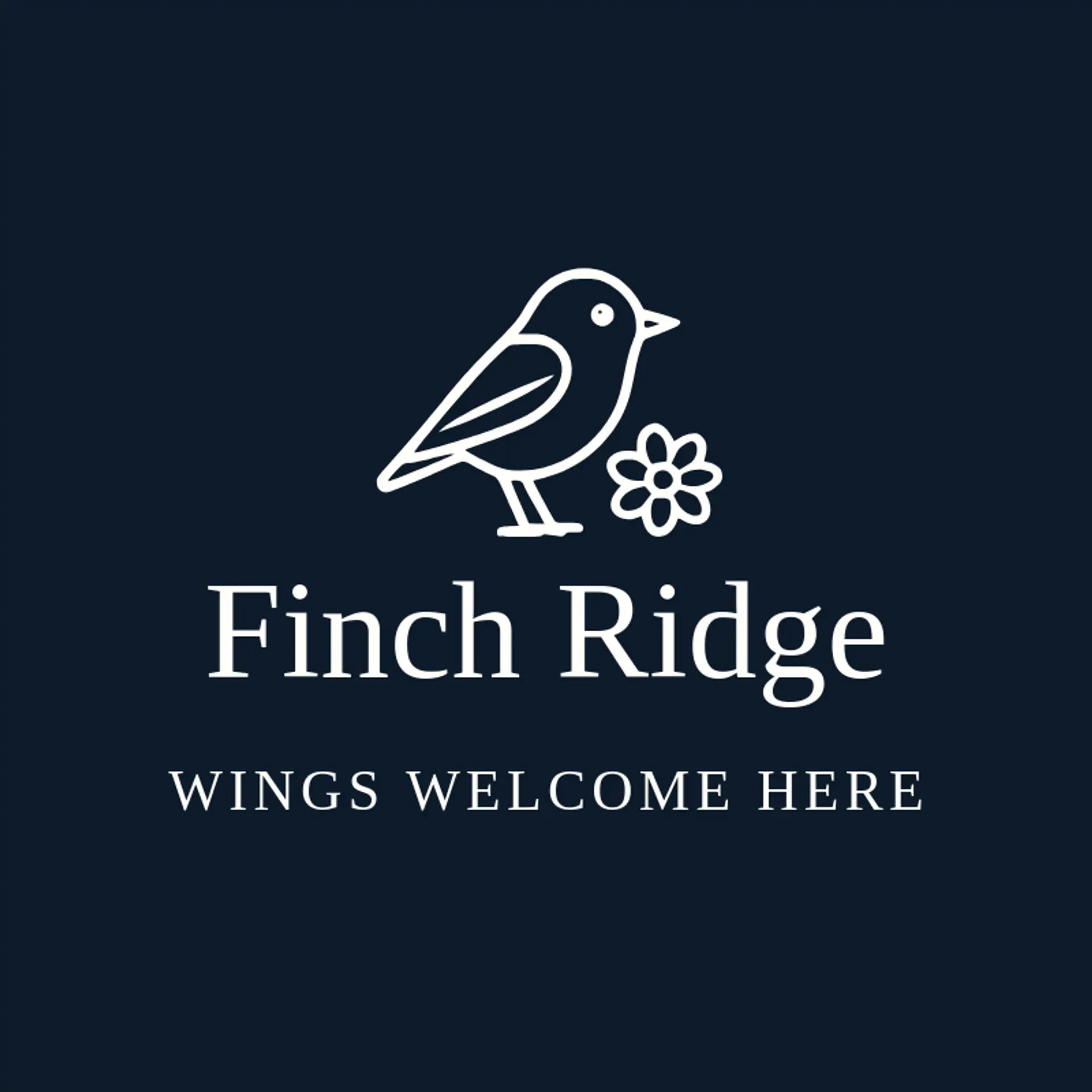 Finch Ridge logo for finch