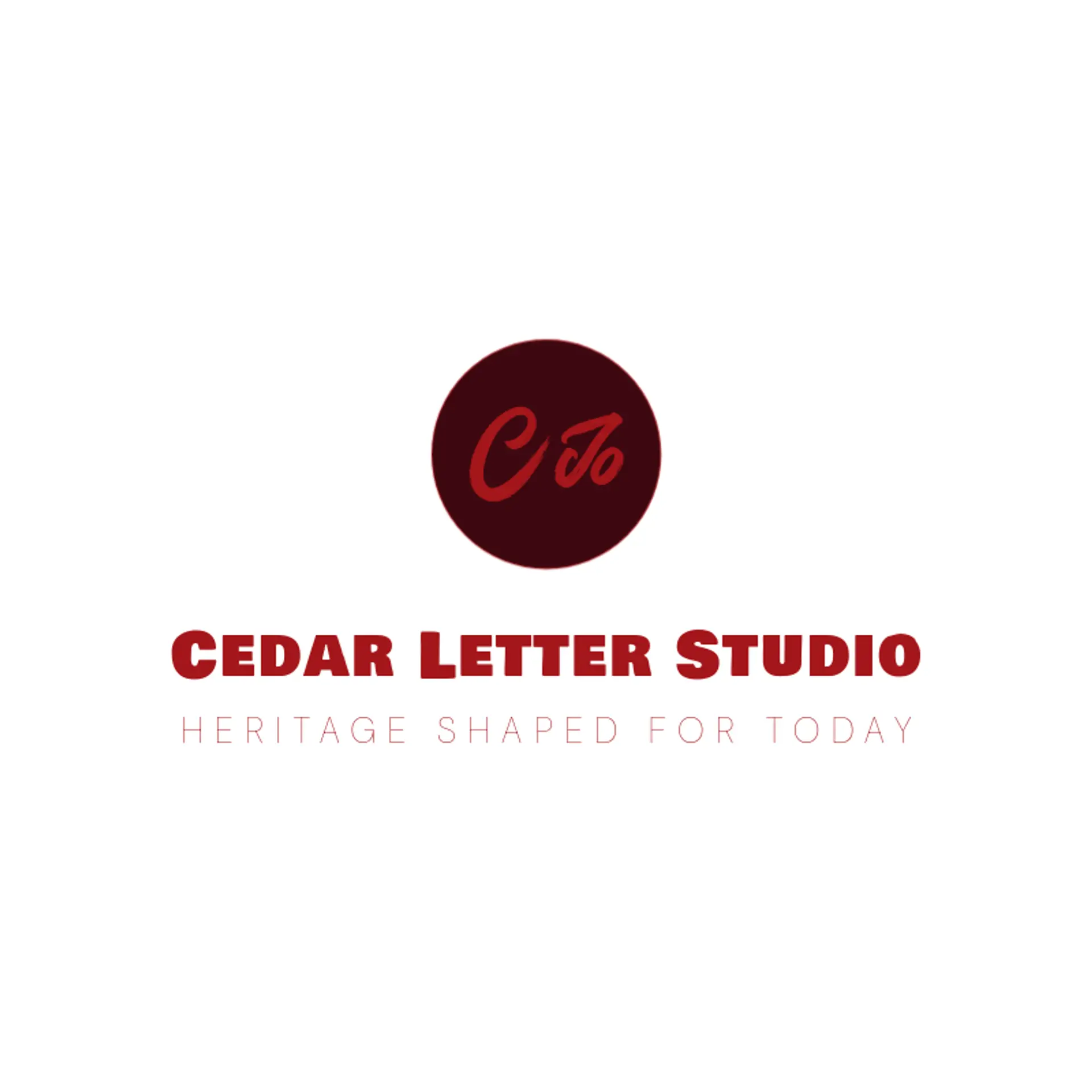 Cedar Letter Studio logo for arabic