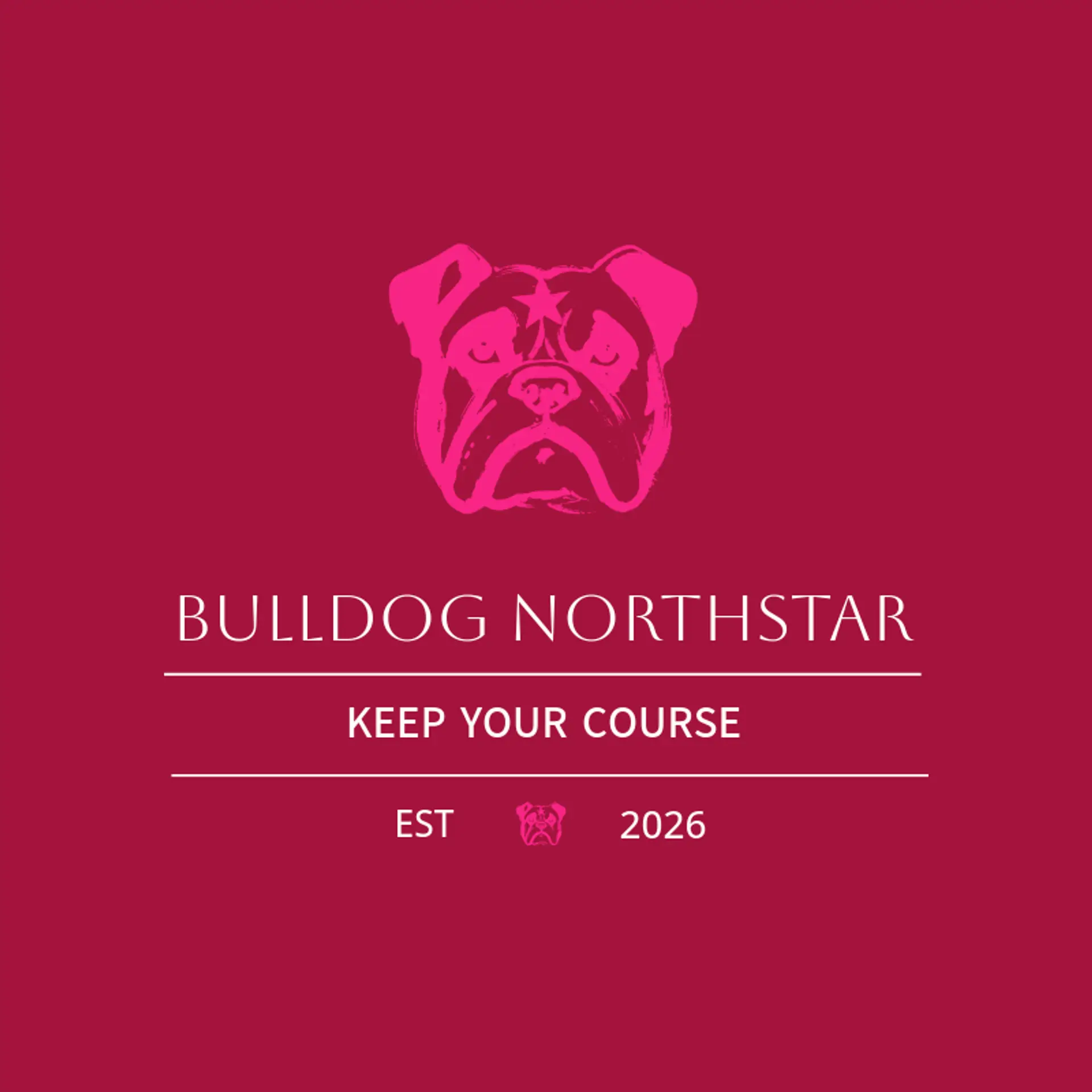 Bulldog Northstar logo for bulldog
