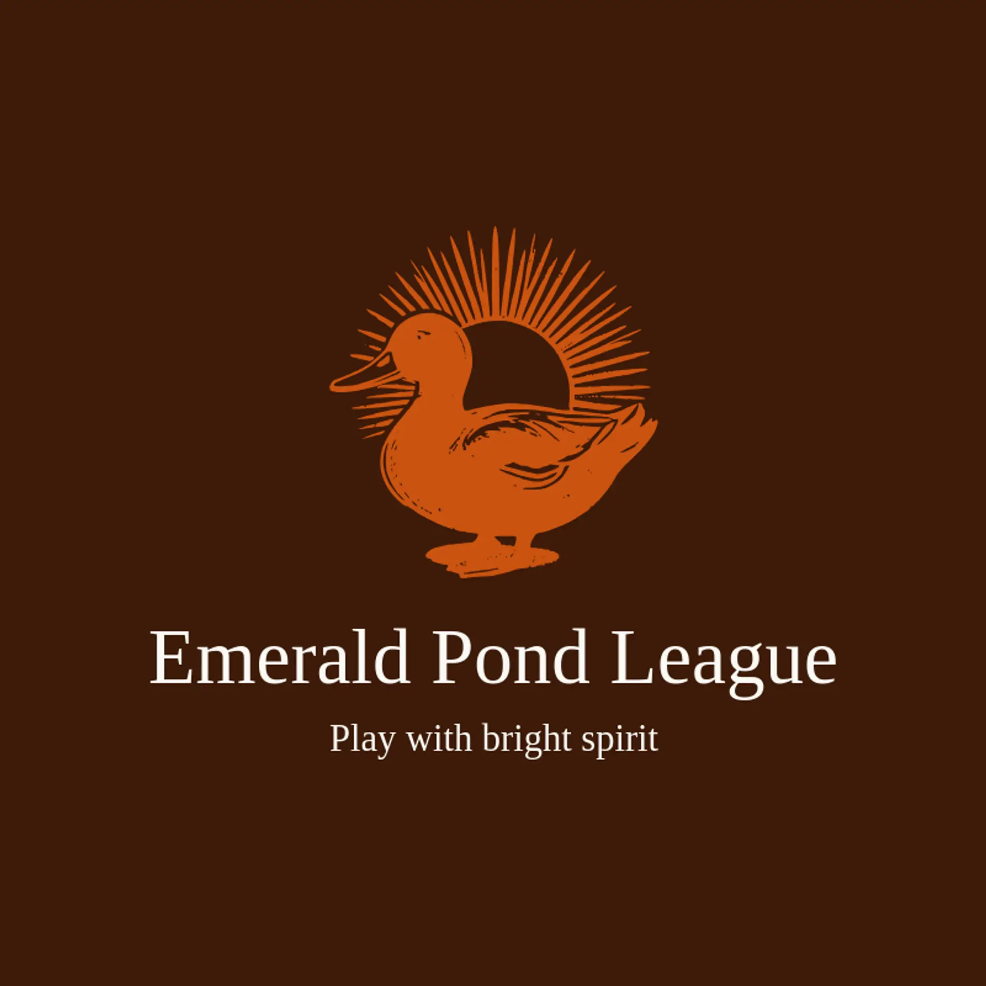 Emerald Pond League logo for duck