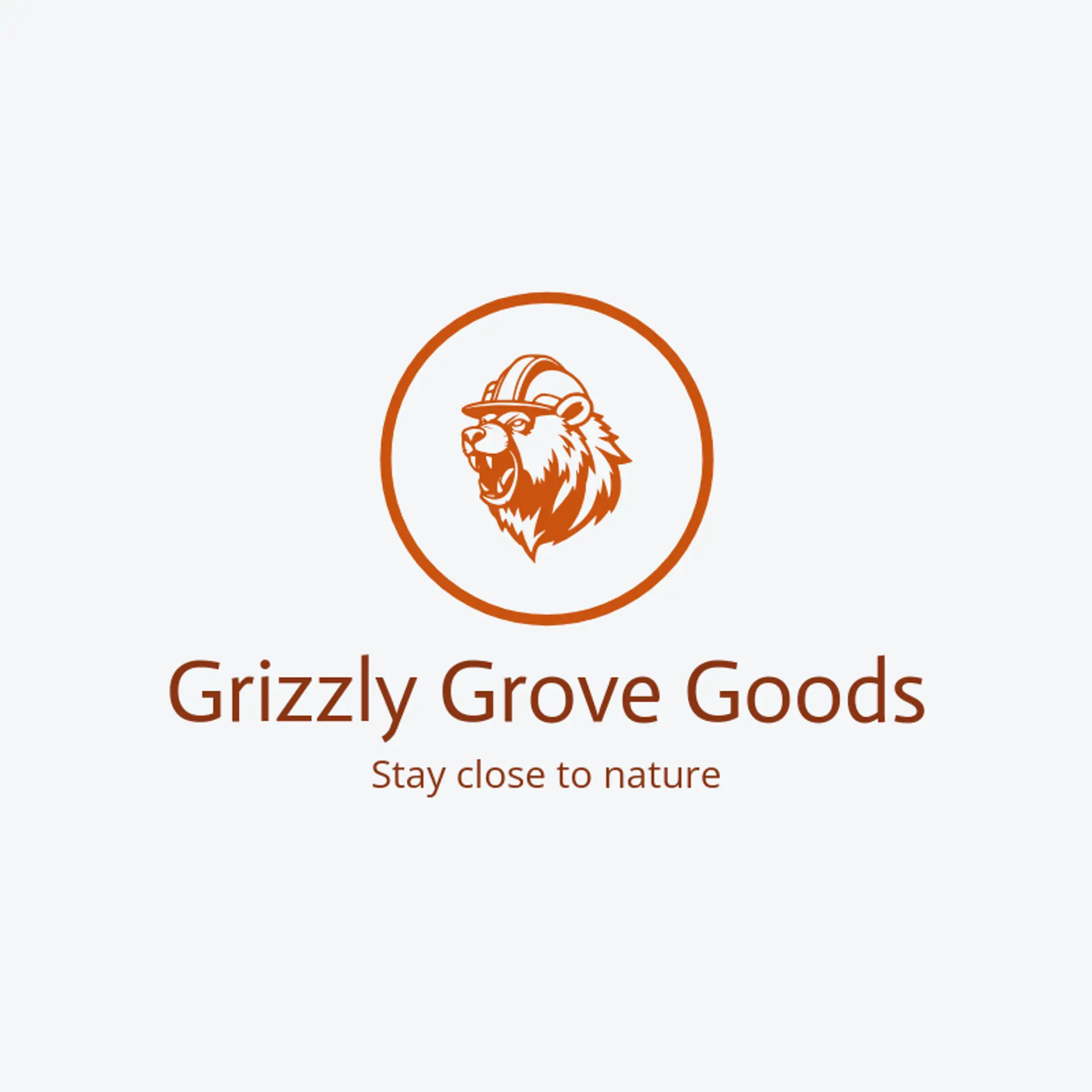 Grizzly Grove Goods logo for grizzly