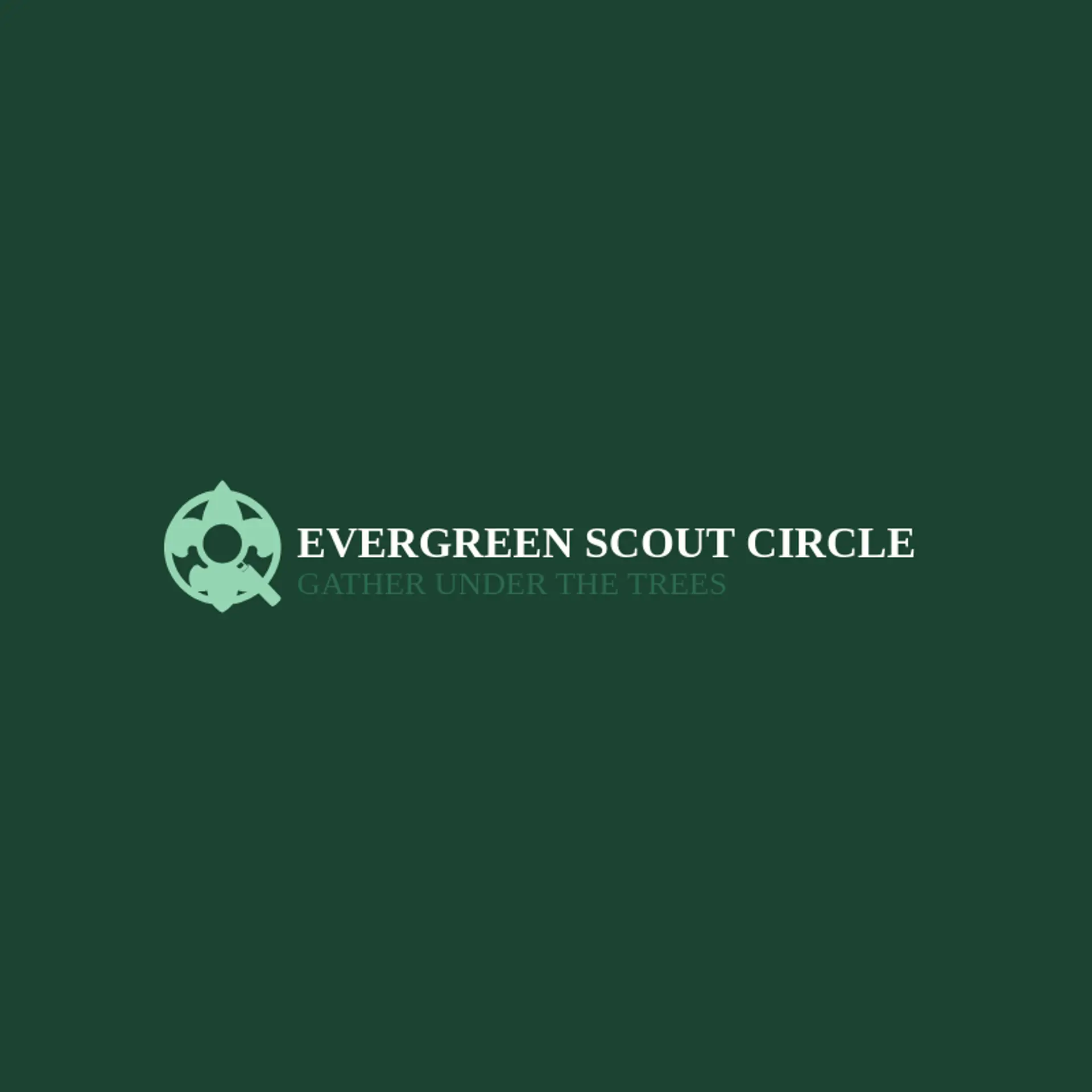 Evergreen Scout Circle logo for scout