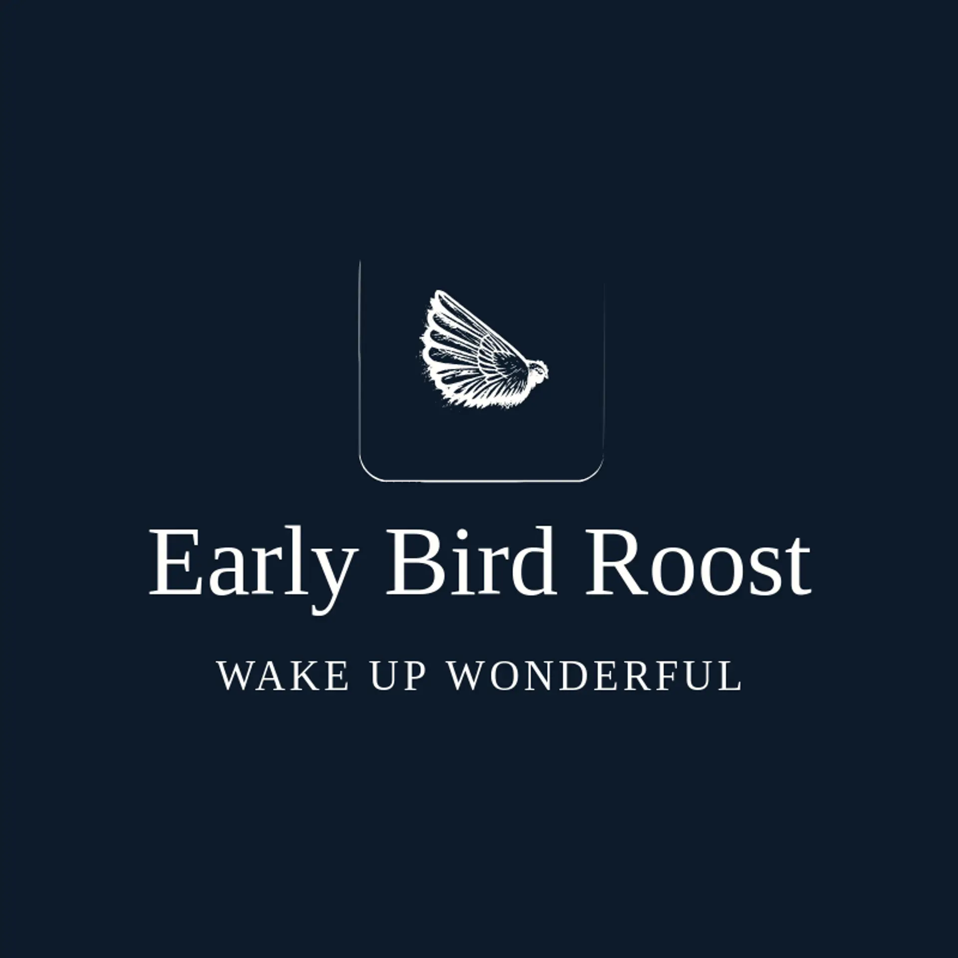 Early Bird Roost logo for rooster