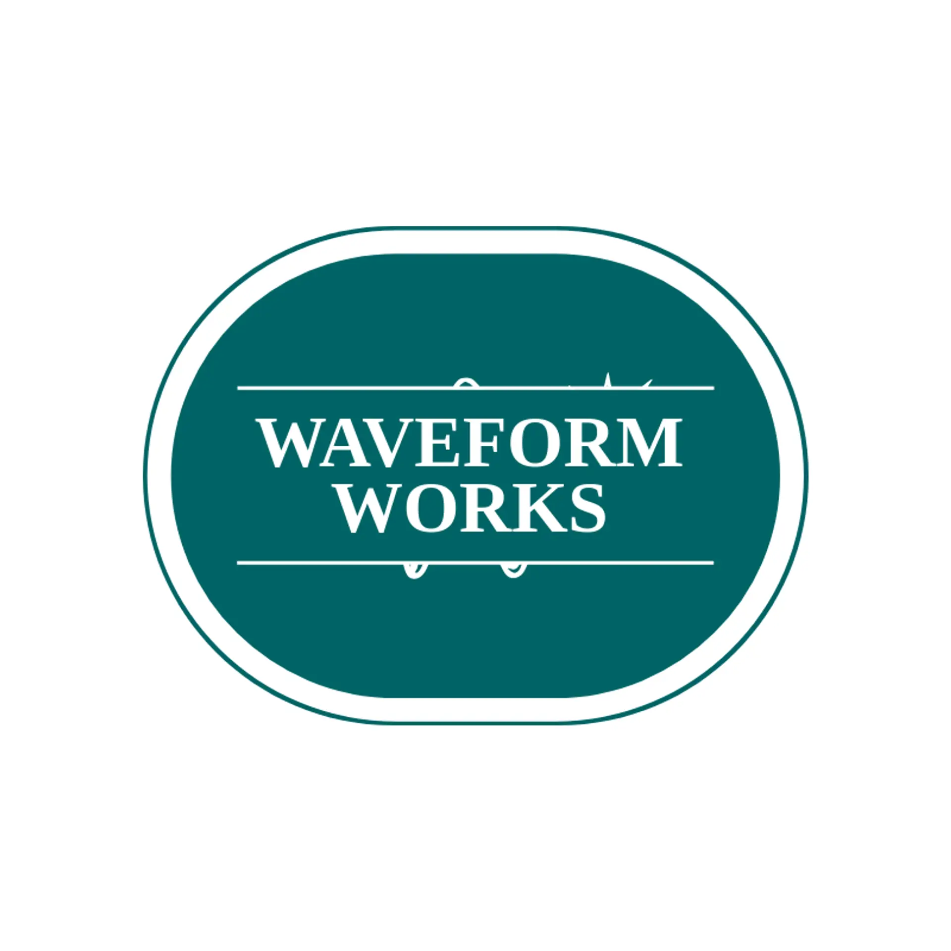 Waveform Works logo for stream