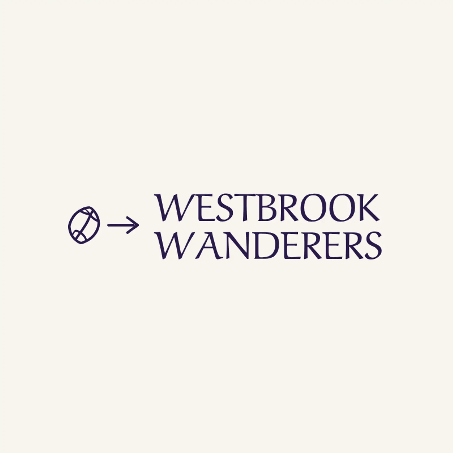 Westbrook Wanderers logo for football team
