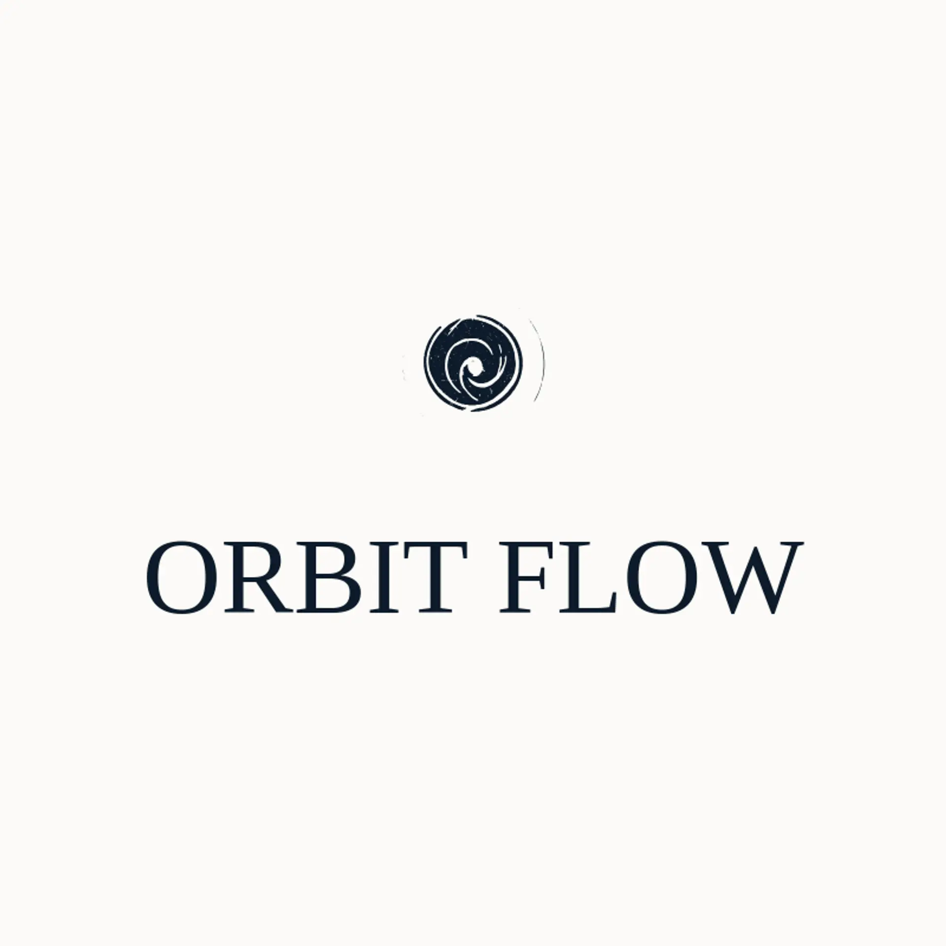 Orbit Flow logo for vortex