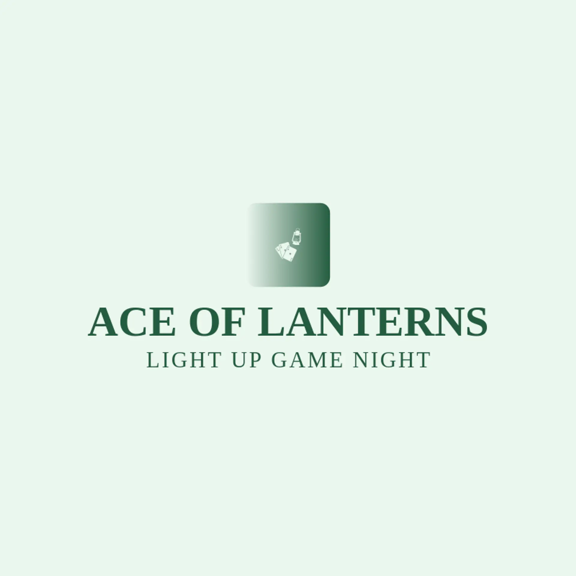 Ace of Lanterns logo for playing cards