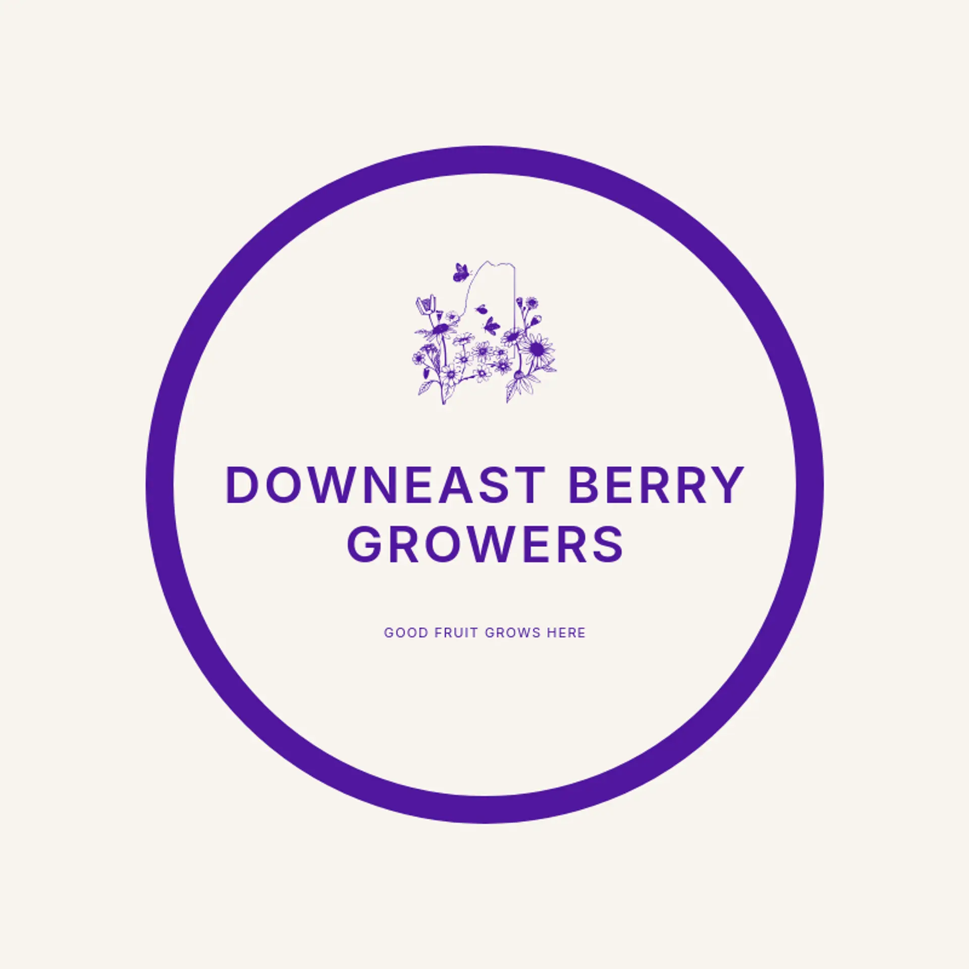 Downeast Berry Growers logo for maine