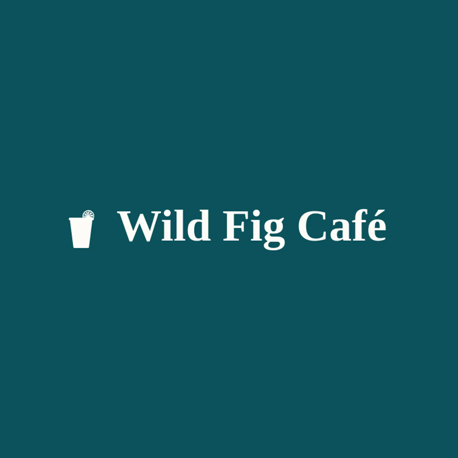Wild Fig Café logo for drink