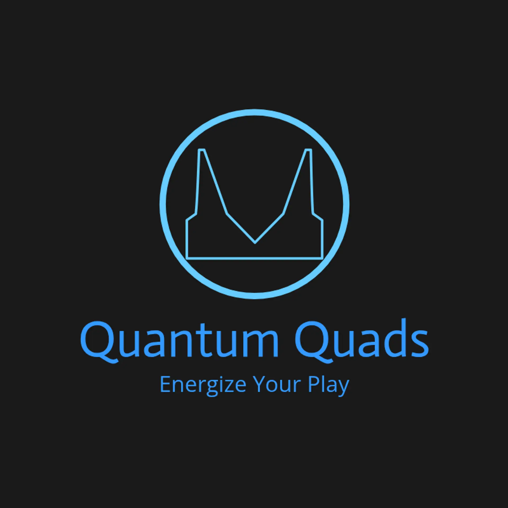 Quantum Quads logo for cool sports