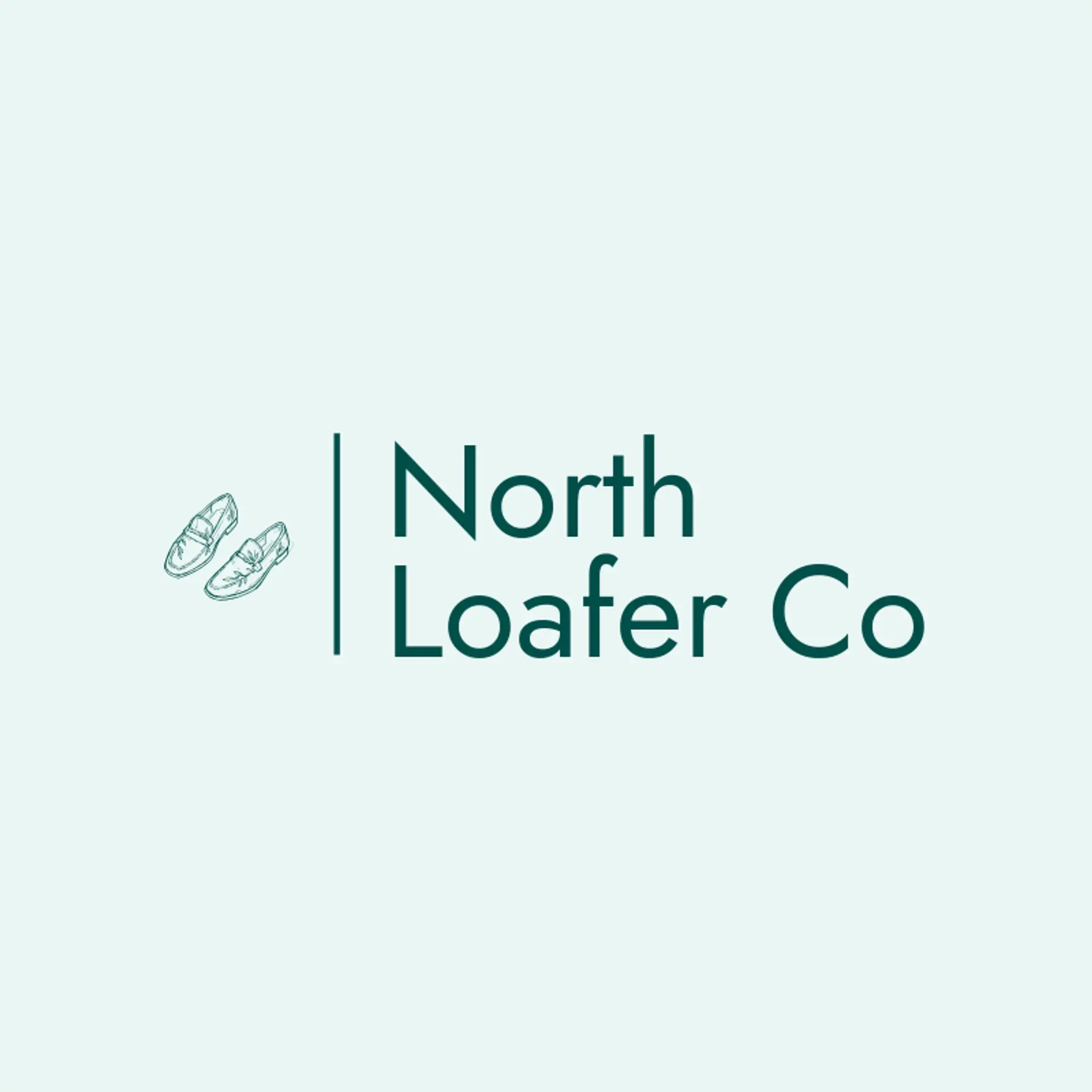 North Loafer Co logo for shoes